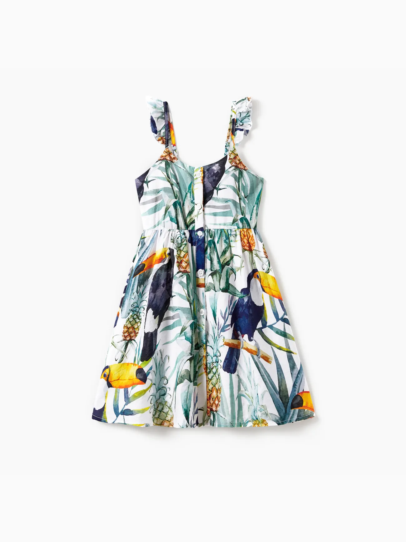Family Matching Colorblock T-Shirt and Floral Button Up Strap Dress Sets
Family Matching Colorblock T-Shirt and Floral Button Up Strap Dress Sets