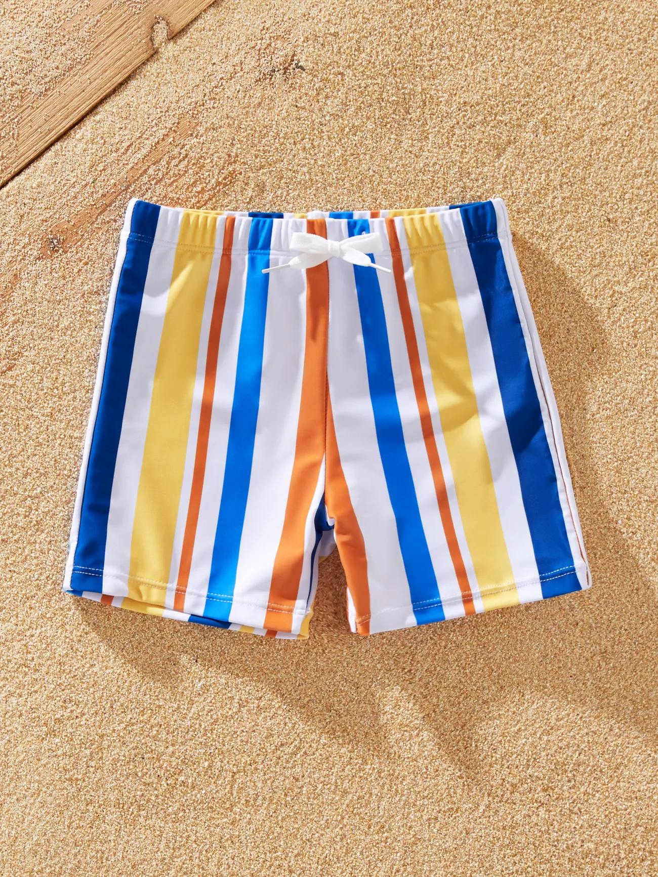 Family Matching Stripe Swim Trunks or Ditsy Floral Shirred Two-Piece Swimsuit
Family Matching Stripe Swim Trunks or Ditsy Floral Shirred Two-Piece Swimsuit