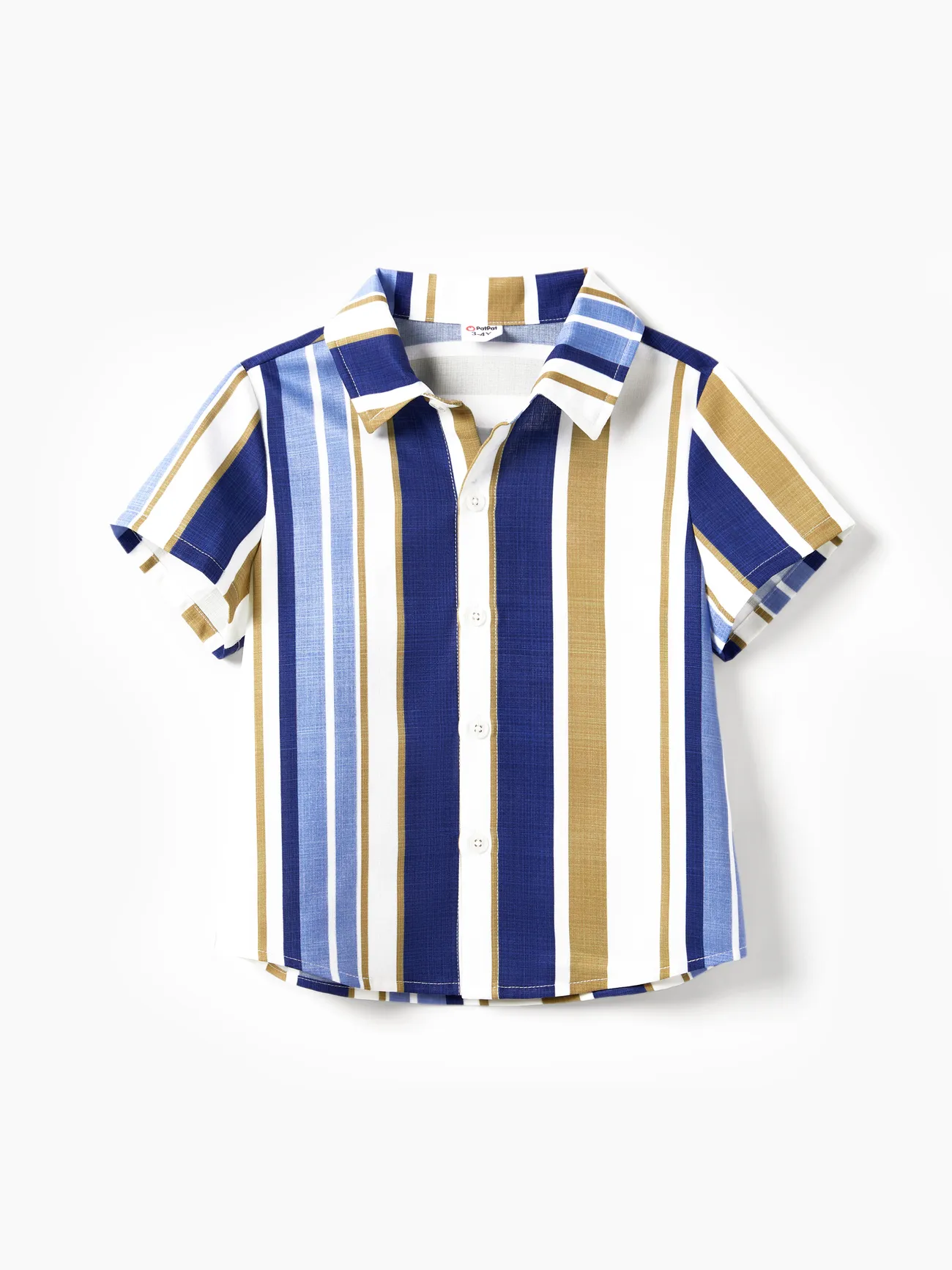 Family Matching Vertical Stripe Shirt and Overlap Flutter Trim Bow Decor Ruffle Hem Dress Sets
Family Matching Vertical Stripe Shirt and Overlap Flutter Trim Bow Decor Ruffle Hem Dress Sets