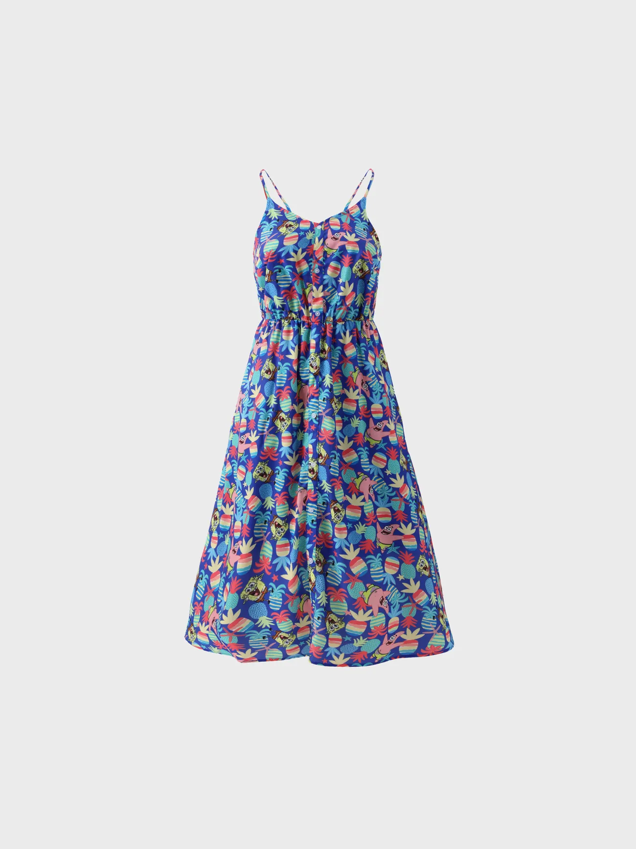 SpongeBob SquarePants Family matching 1pc Character Pineapple Coconut Tree Print Cami Dress/T-shirt/Jumpsuit
SpongeBob SquarePants Family matching 1pc Character Pineapple Coconut Tree Print Cami Dress/T-shirt/Jumpsuit