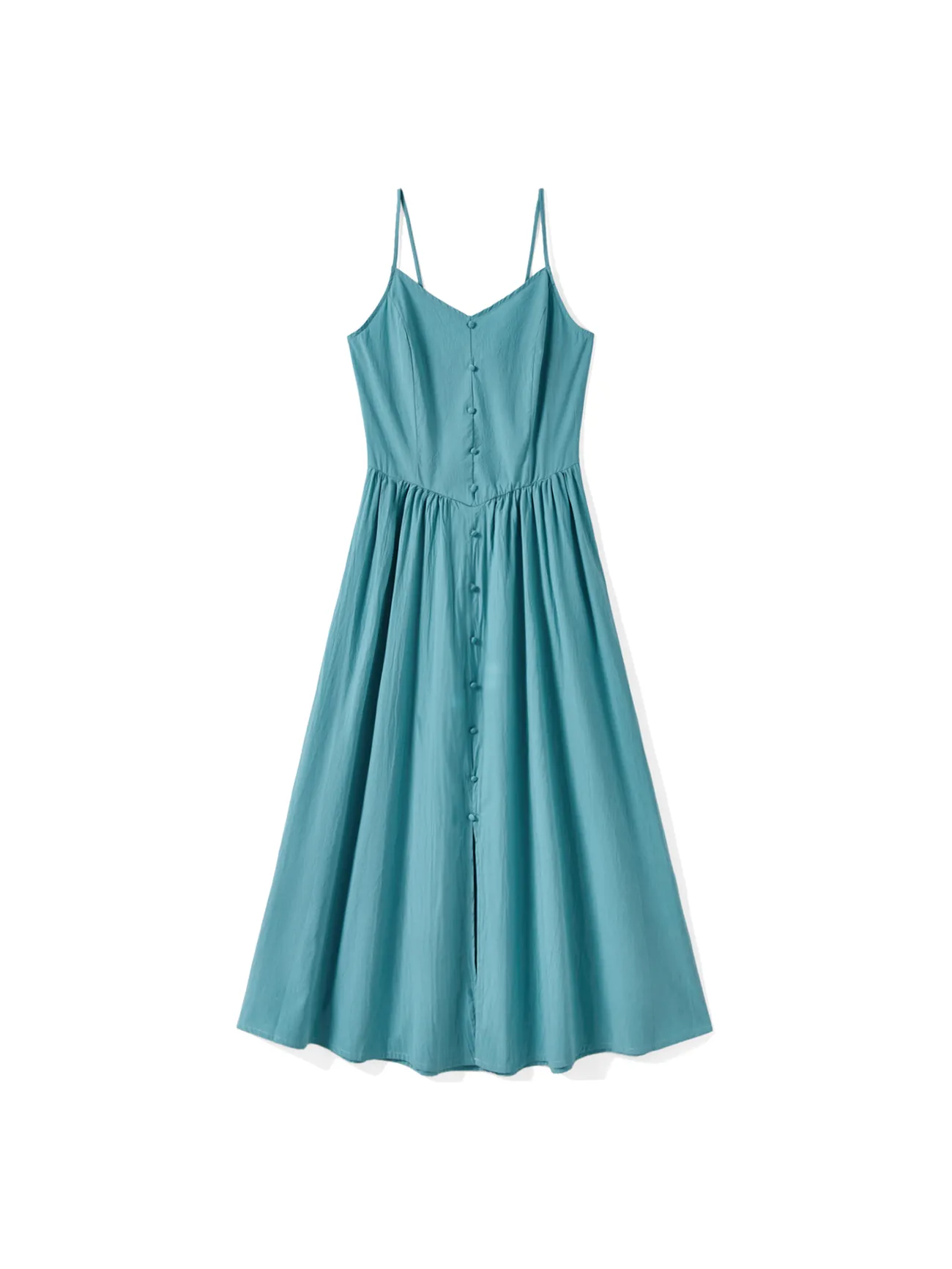 Mommy and Me Button Decor A-Line Split Hem Green Strap Dress
Mommy and Me Button Decor A-Line Split Hem Green Strap Dress