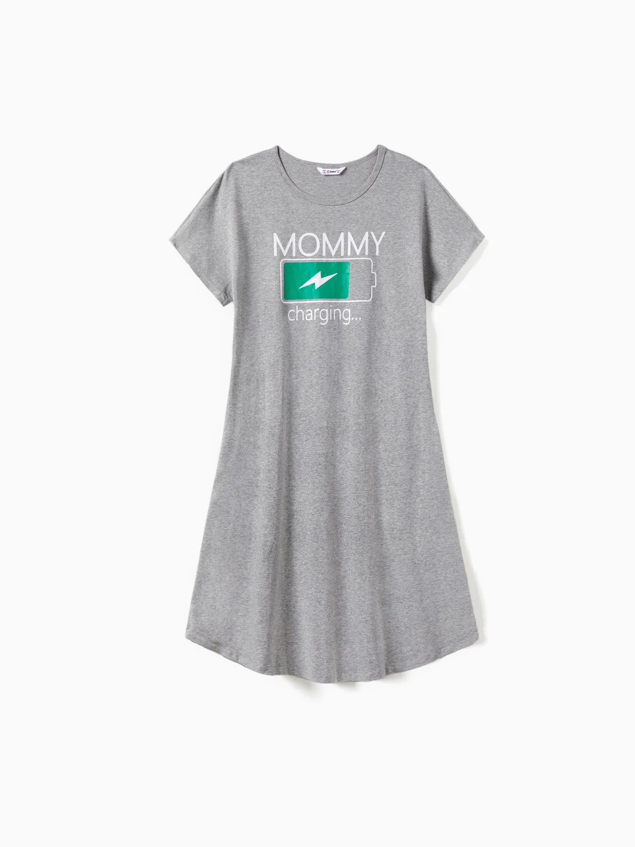 Family Matching Funny Battery Tee and A-Line Cotton Dress with Pocket Sets
Family Matching Funny Battery Tee and A-Line Cotton Dress with Pocket Sets