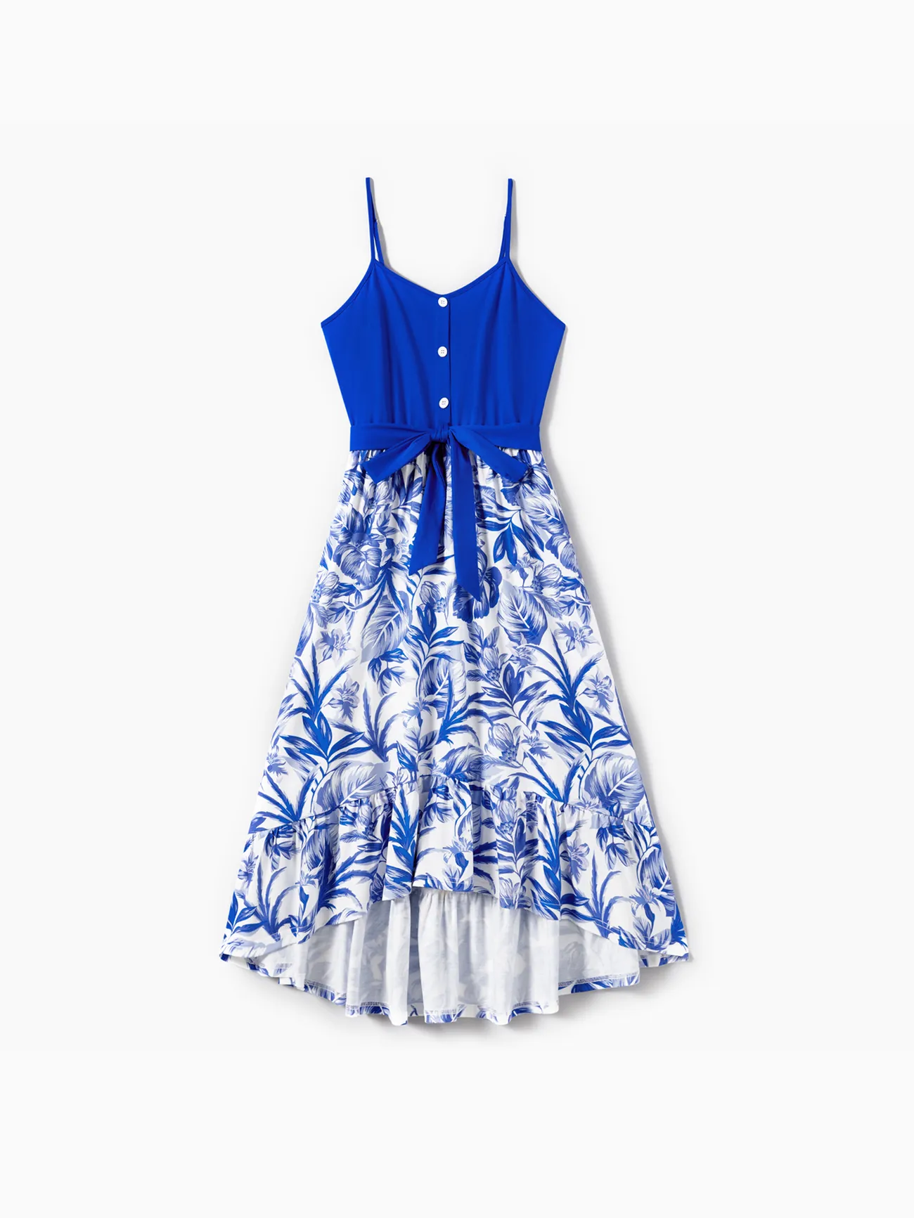 Family Matching Color Block Sleeveless Shirt and Floral Cami Button Hi-Low Dress Sets
Family Matching Color Block Sleeveless Shirt and Floral Cami Button Hi-Low Dress Sets