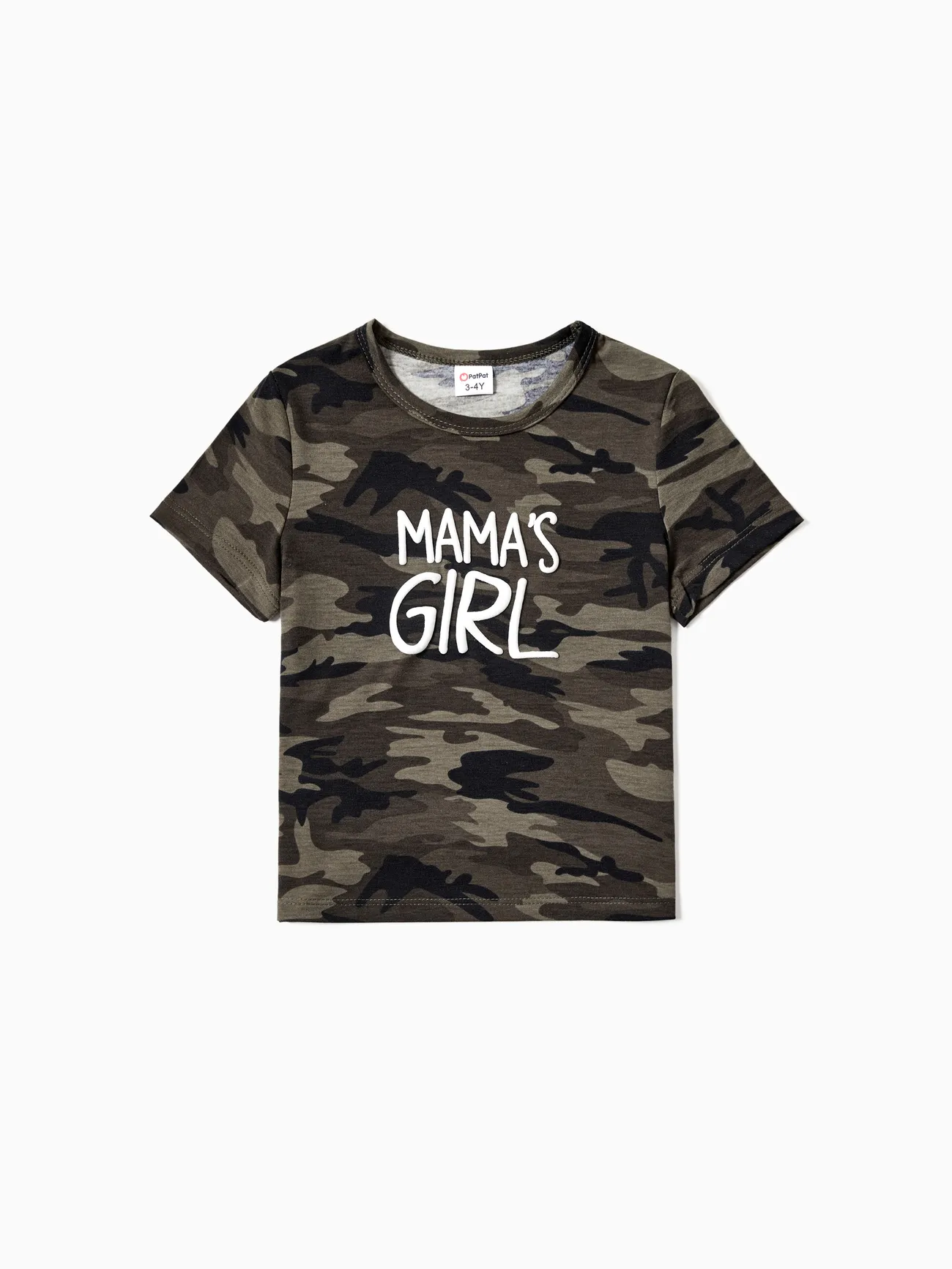 Family Matching Camo Letter Printed Short Sleeves Tops
Family Matching Camo Letter Printed Short Sleeves Tops