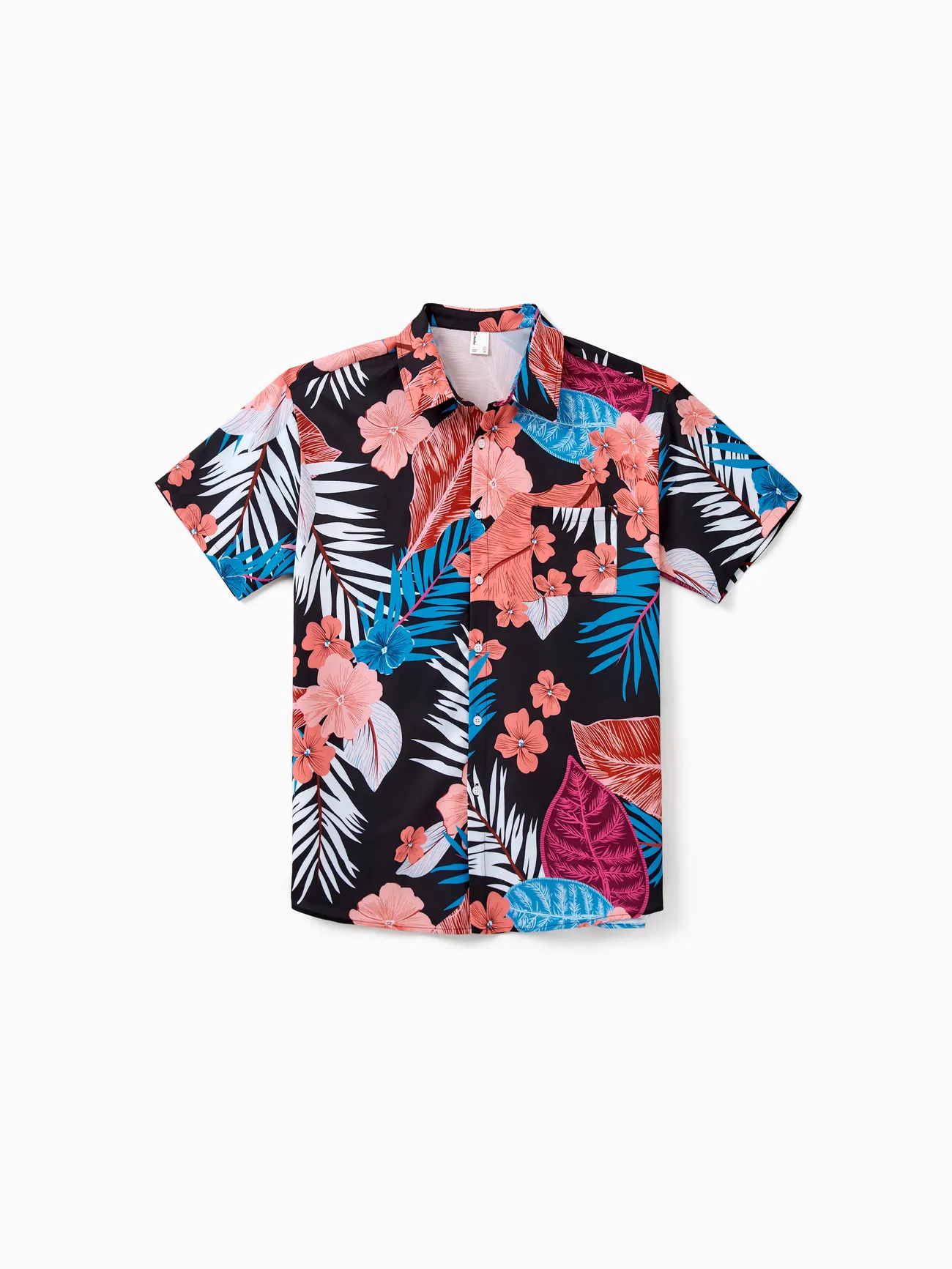 Matching Tropical Leaf Print Short-sleeve Shirt or Strap Belted Dress Casual Couple Set
Matching Tropical Leaf Print Short-sleeve Shirt or Strap Belted Dress Casual Couple Set