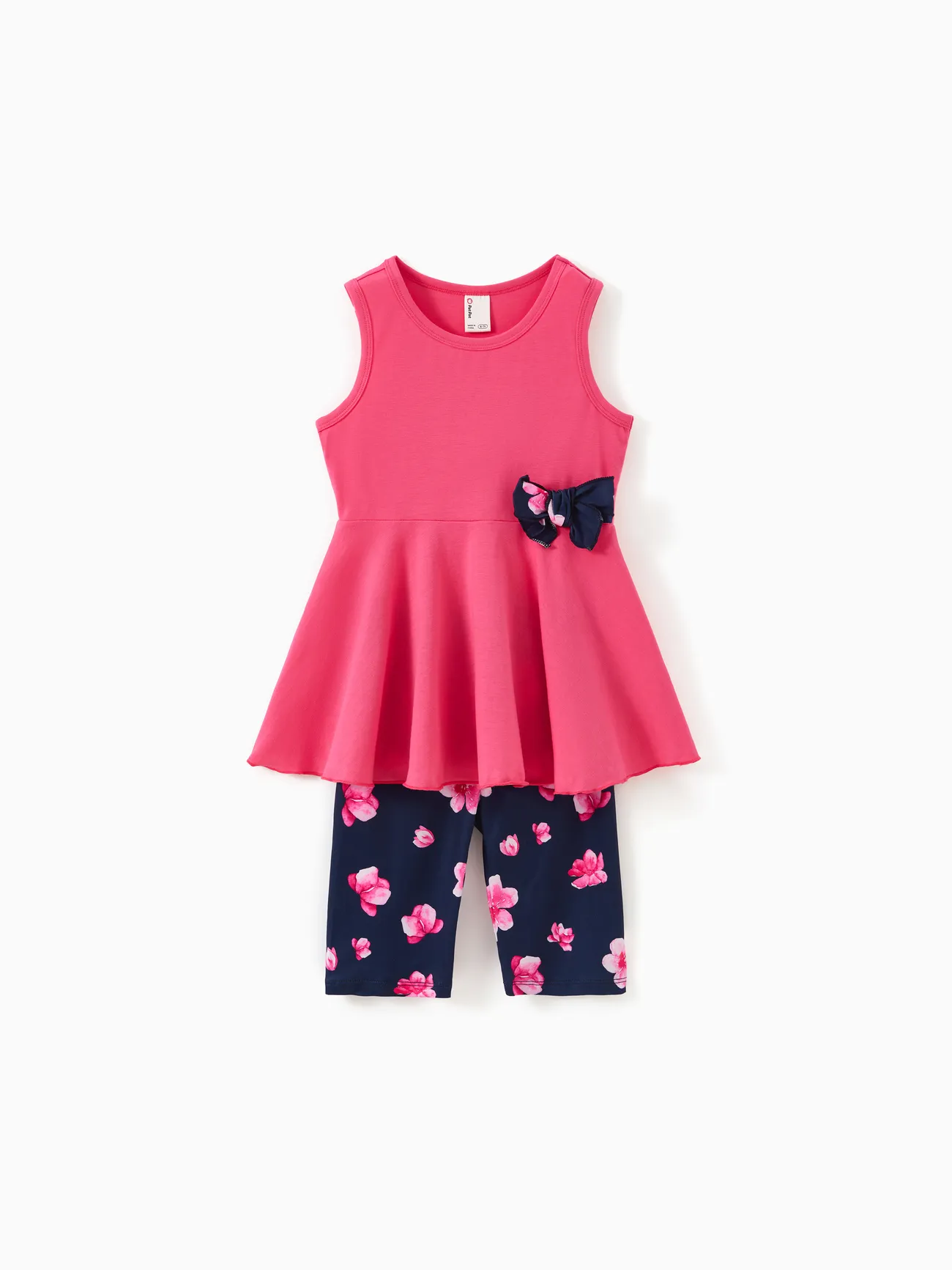 2-Piece Toddler/Kid Girl Sporty Tee and Leggings Set