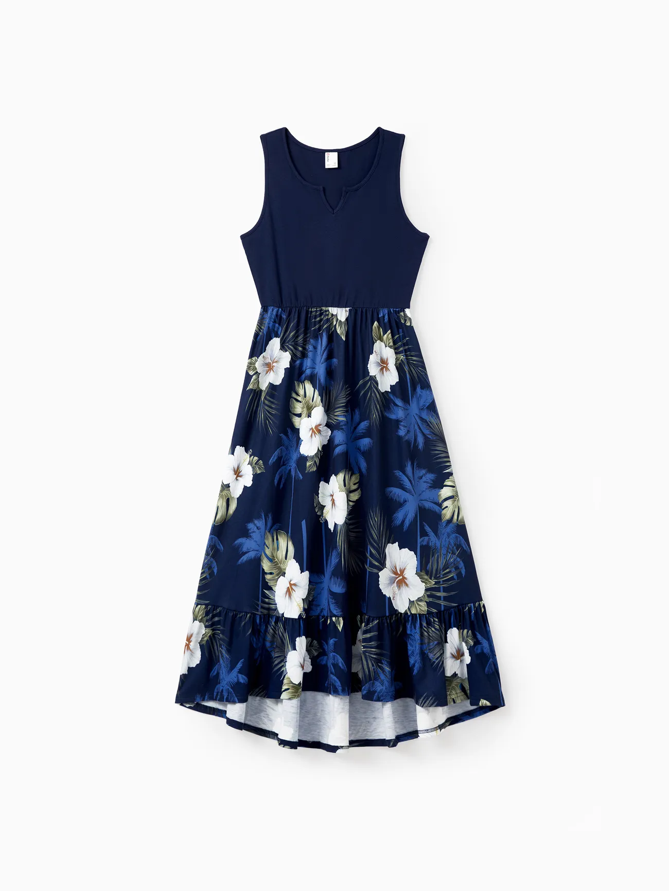 Family Matching Floral Print Cotton Top Short-sleeve Shirt or Splicing Sleeveless Tank Dress
Family Matching Floral Print Cotton Top Short-sleeve Shirt or Splicing Sleeveless Tank Dress
