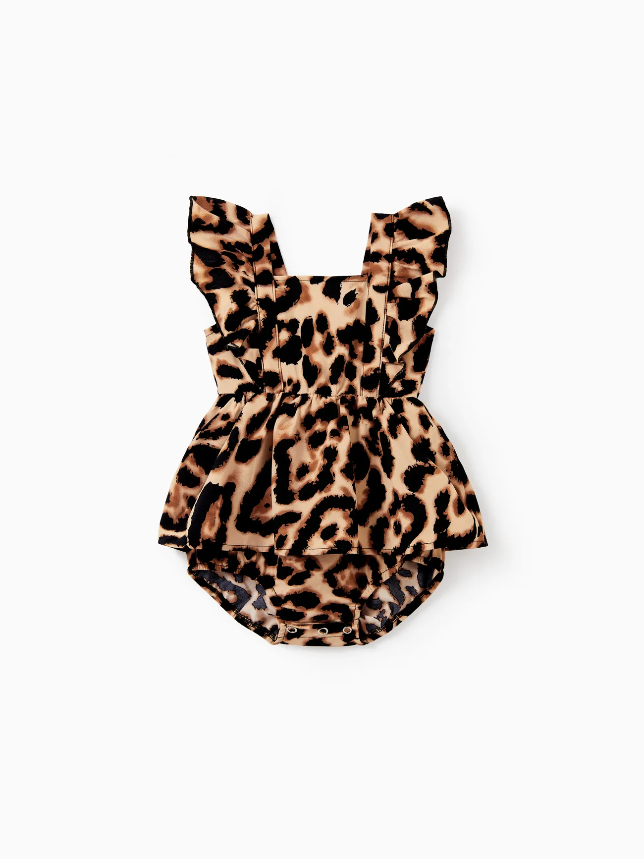Mommy and Me Halter Leopard Printed V-Neck Romper
Mommy and Me Halter Leopard Printed V-Neck Romper
