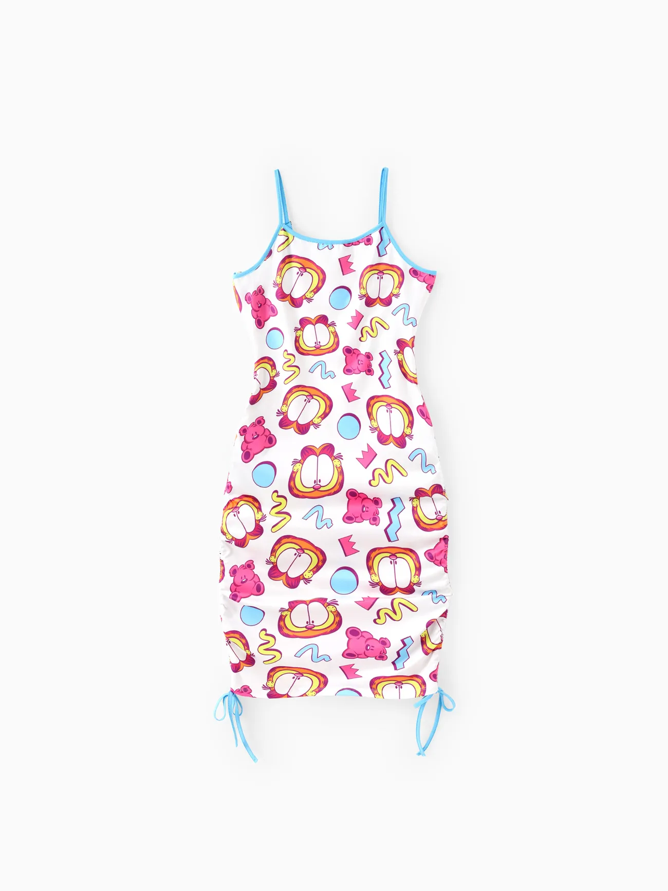 Garfield Family matching 1pc Character Allover Print Ruched Drawstring Side Strap Dress/Cotton Top
Garfield Family matching 1pc Character Allover Print Ruched Drawstring Side Strap Dress/Cotton Top