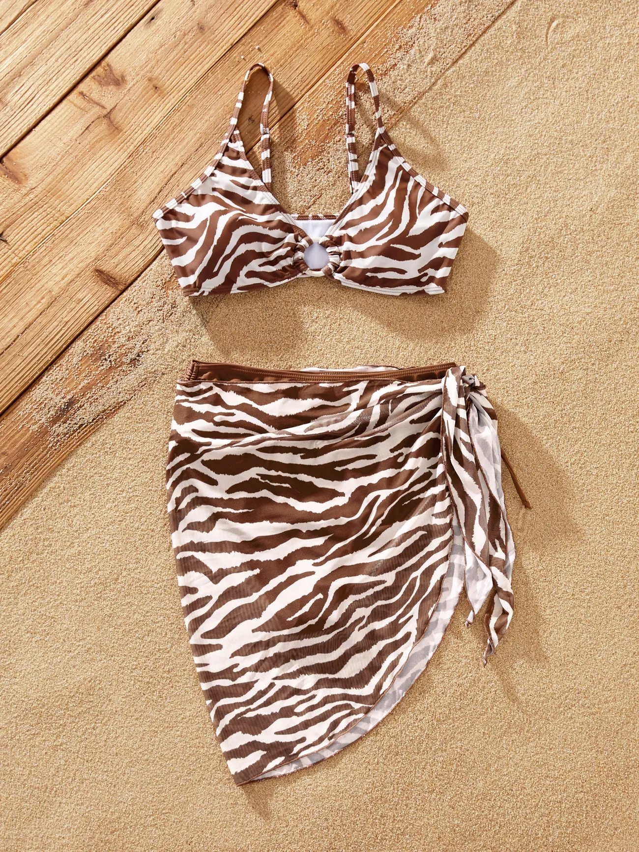 Family Matching Zebra Stripe Swim Trunks or Ruffle 2-piece Bikini Swimwear With Cover up Skirt
Family Matching Zebra Stripe Swim Trunks or Ruffle 2-piece Bikini Swimwear With Cover up Skirt
