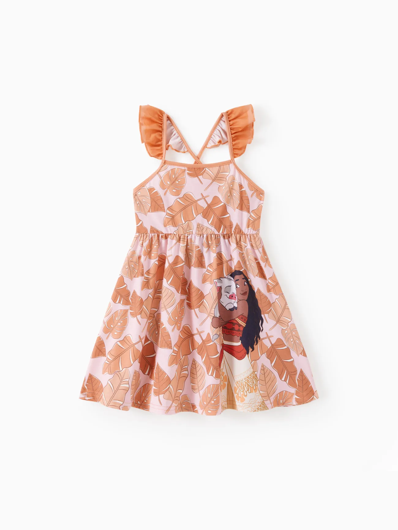 Disney Princess Toddler Girl Naia™ Moana Pattern Ruffled Camisole Dress
Disney Princess Toddler Girl Naia™ Moana Pattern Ruffled Camisole Dress