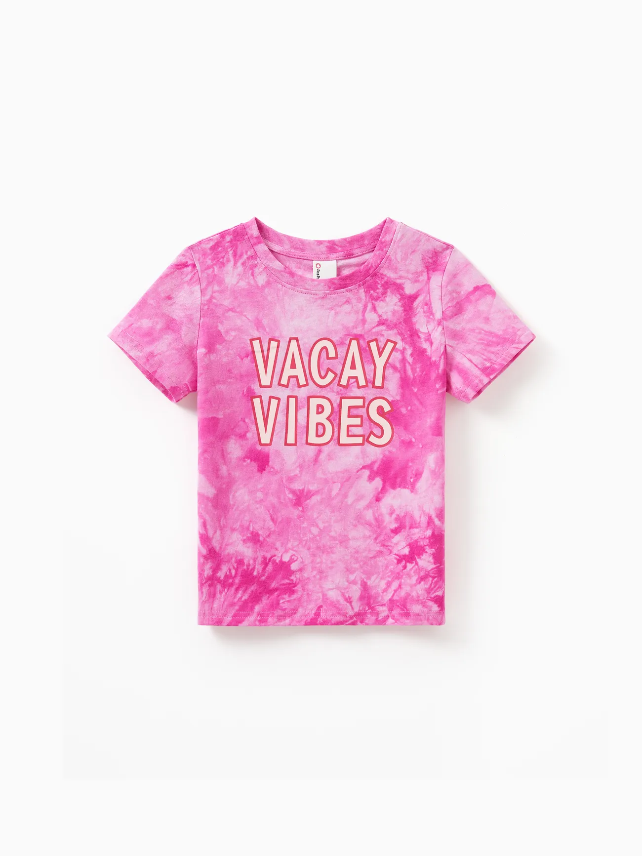 Family Matching Short-sleeve Cotton Top Hot Pink Tie-dye Letter Print Tee for Mommy and Me
Family Matching Short-sleeve Cotton Top Hot Pink Tie-dye Letter Print Tee for Mommy and Me