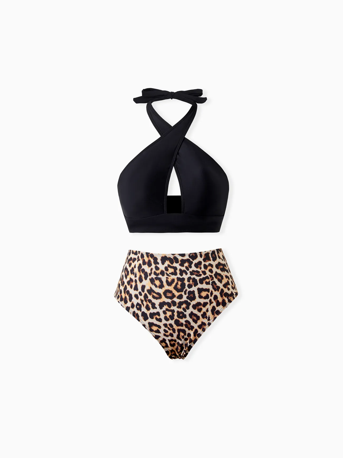 Family Matching Leopard Print Swim Trunks or Halter two-piece Swimsuit for Couple
Family Matching Leopard Print Swim Trunks or Halter two-piece Swimsuit for Couple