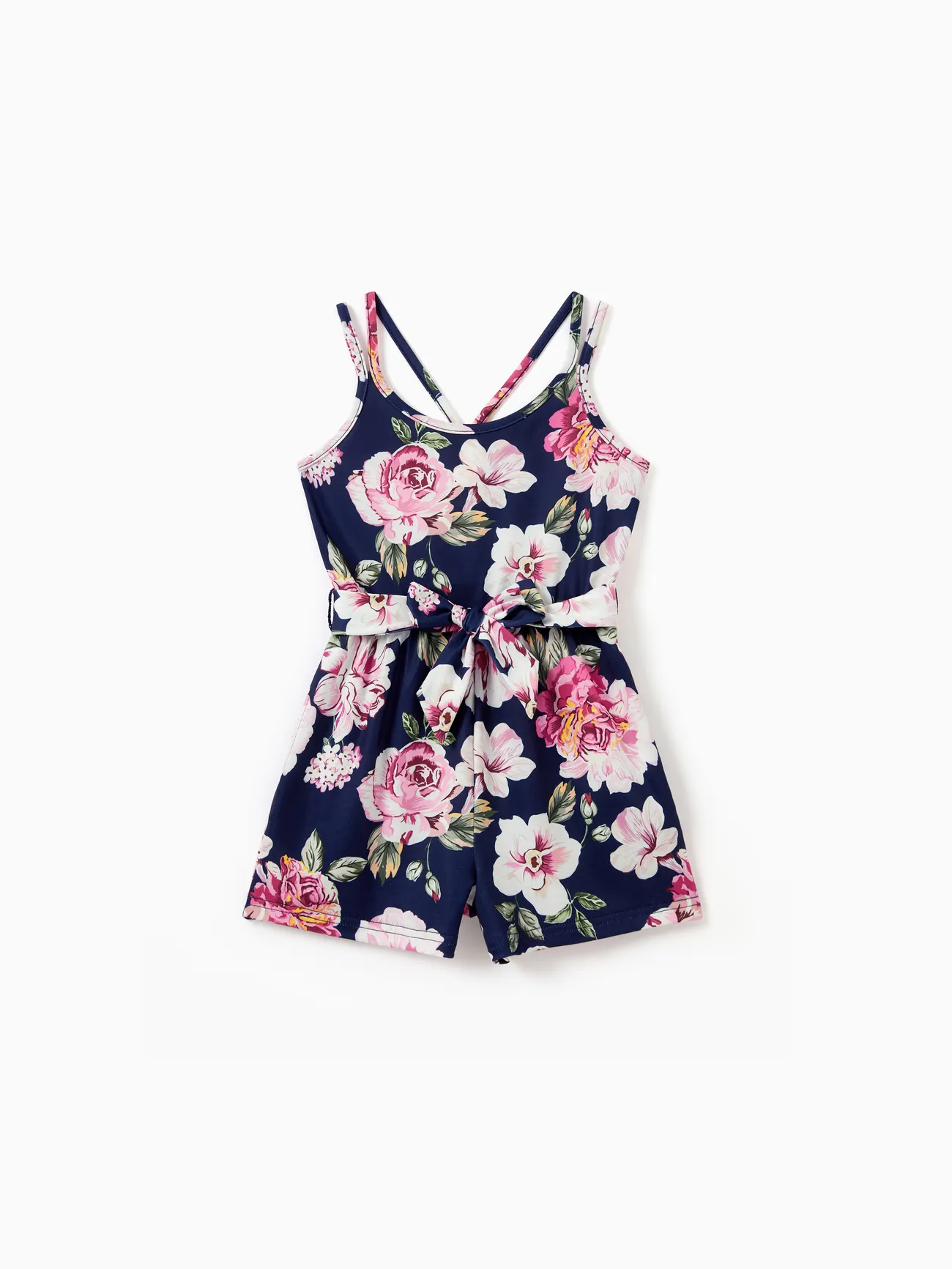 Mommy and Me Matching Rompers Floral Summer Jumpsuits for Mom, Girl & Baby Sleeveless Tie Waist One-Piece Outfits
Mommy and Me Matching Rompers Floral Summer Jumpsuits for Mom, Girl & Baby Sleeveless Tie Waist One-Piece Outfits
