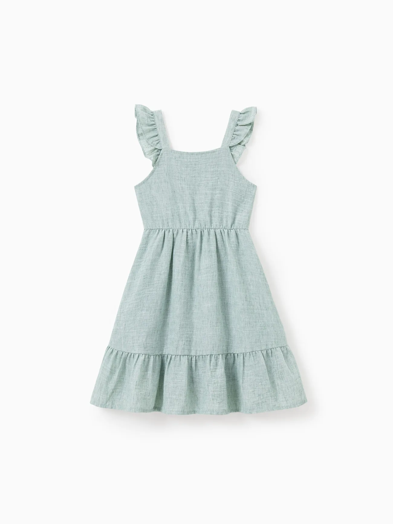 Family Matching Outfits for Mommy and Me Mint Green Linen Belted Dress
Family Matching Outfits for Mommy and Me Mint Green Linen Belted Dress