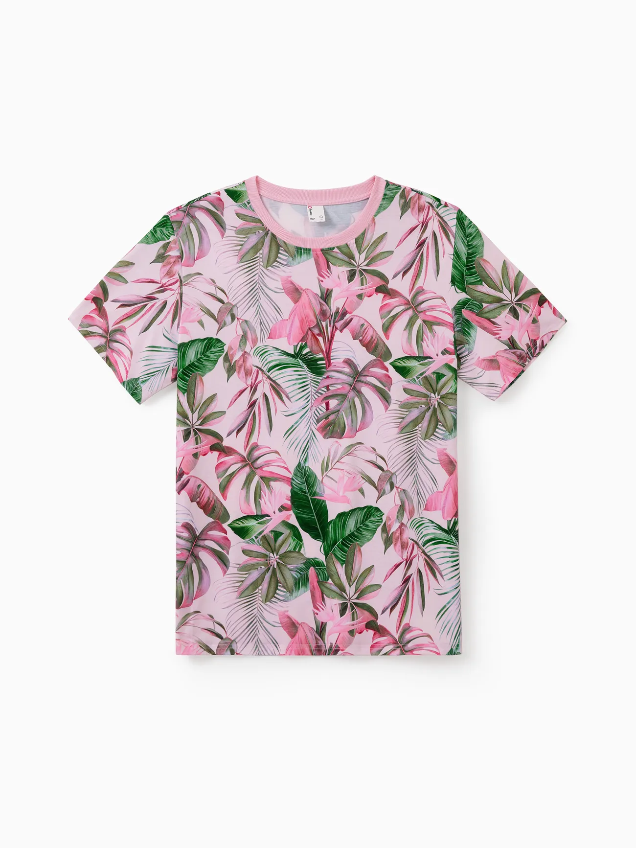 Family Matching Couple Outfits Tropical Leaf Print T-Shirt or Hot Pink Sleeveless Dresses
Family Matching Couple Outfits Tropical Leaf Print T-Shirt or Hot Pink Sleeveless Dresses