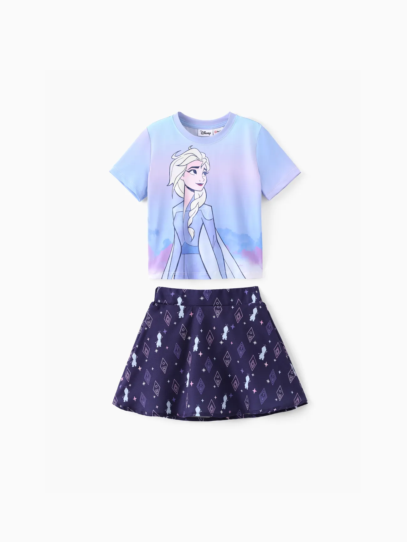 Disney Frozen Family matching Elsa And Olaf Allover Print Knotted Camisole Dress/ Top And Skirtleggings Set/ Top Casual Geometric Pattern Bandage Family Matching Suits Unisex
Disney Frozen Family matching Elsa And Olaf Allover Print Knotted Camisole Dress/ Top And Skirtleggings Set/ Top Casual Geometric Pattern Bandage Family Matching Suits Unisex