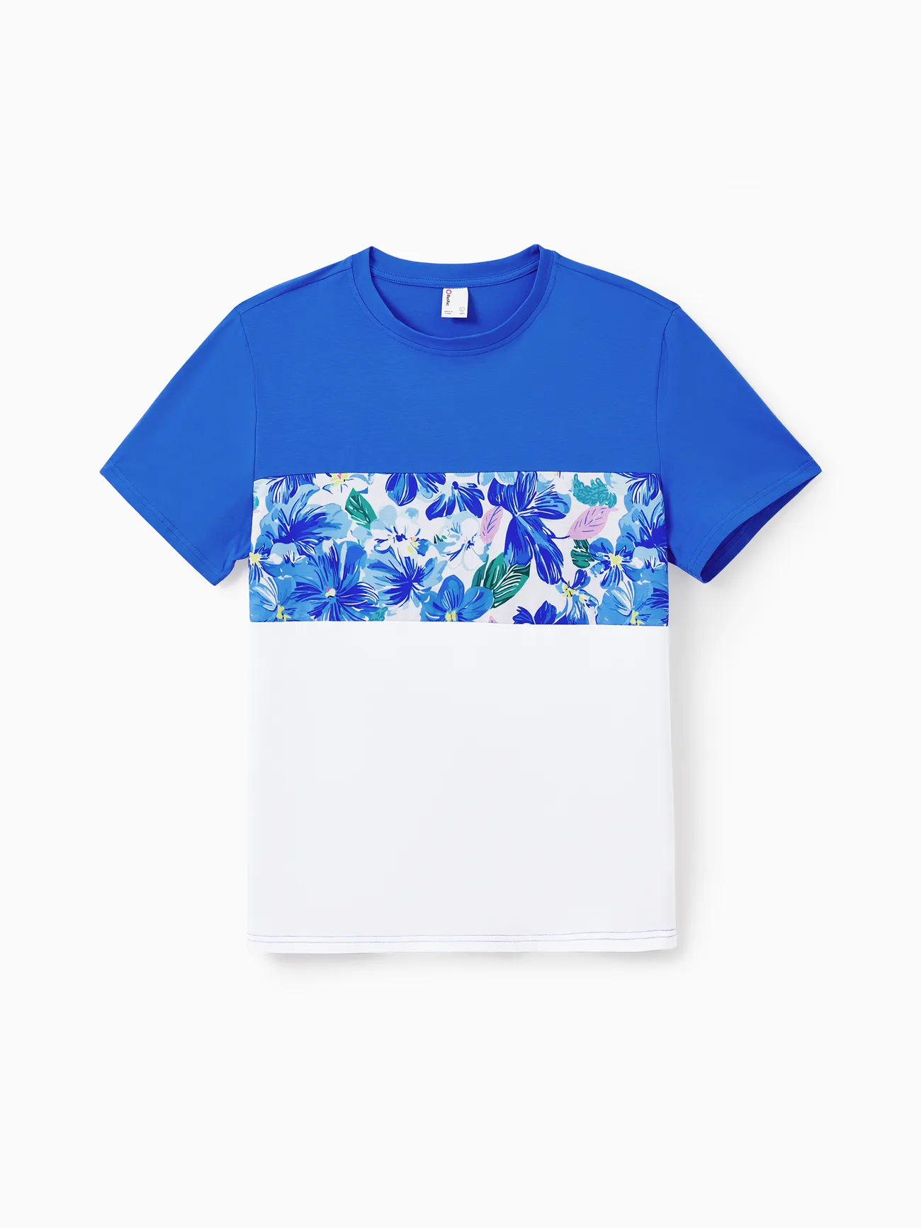 Matching Family Outfits Summer Blue Set Tropical Floral Print Sundresses or Splicing Colorblock T-shirt Hawaiian Vacation Beachwear for Family Photos
Matching Family Outfits Summer Blue Set Tropical Floral Print Sundresses or Splicing Colorblock T-shirt Hawaiian Vacation Beachwear for Family Photos