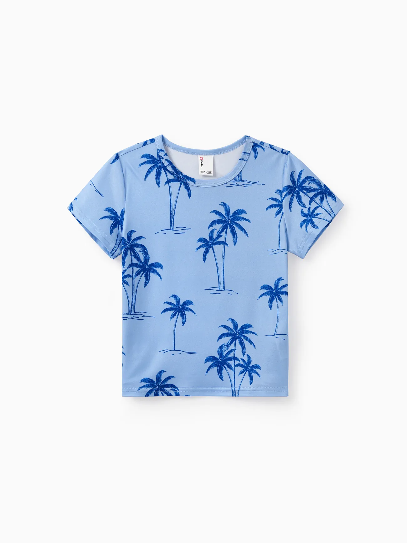 Family Matching Outfits Palm Tree Print Blue Summer Beach Vacation Clothes Tropical Holiday Cotton T-Shirts & Dress Set
Family Matching Outfits Palm Tree Print Blue Summer Beach Vacation Clothes Tropical Holiday Cotton T-Shirts & Dress Set