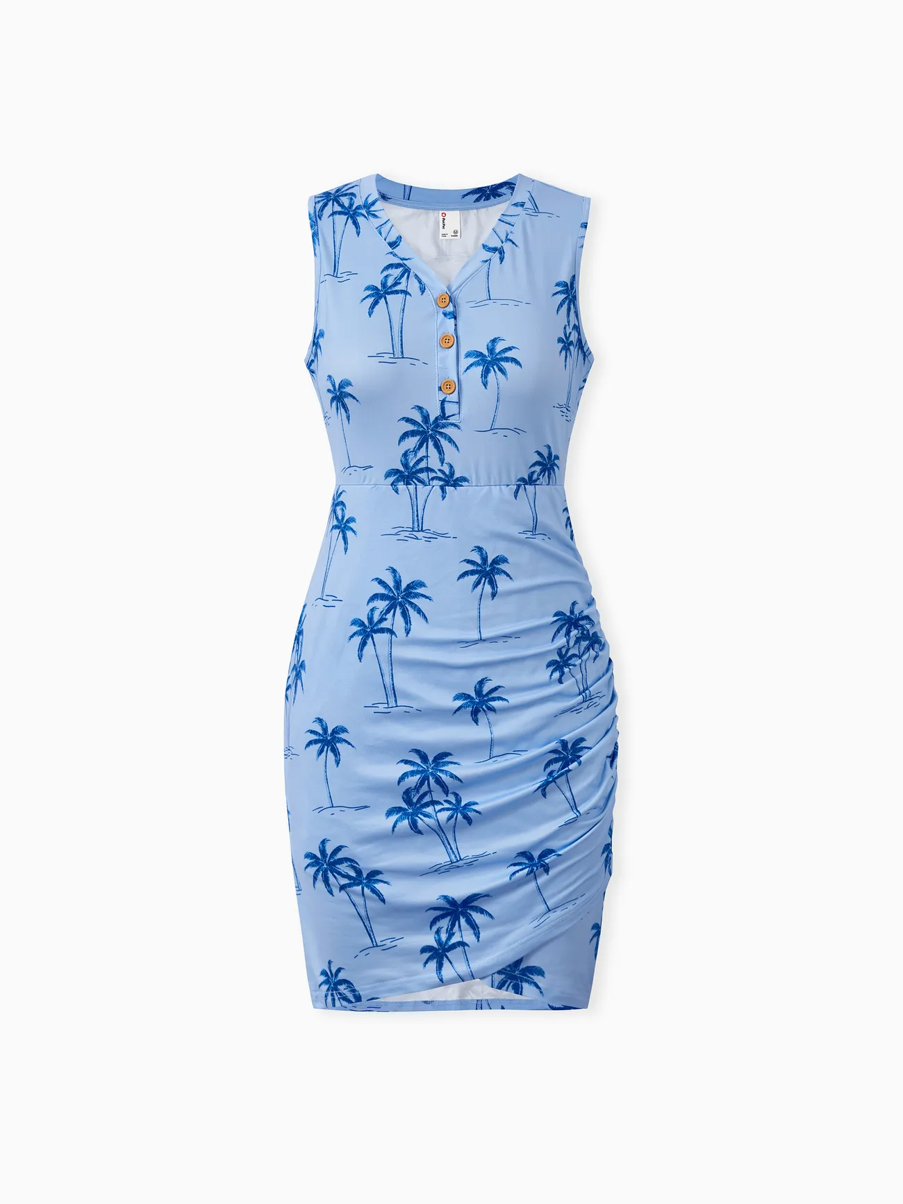 Family Matching Outfits Palm Tree Print Blue Summer Beach Vacation Clothes Tropical Holiday Cotton T-Shirts & Dress Set
Family Matching Outfits Palm Tree Print Blue Summer Beach Vacation Clothes Tropical Holiday Cotton T-Shirts & Dress Set