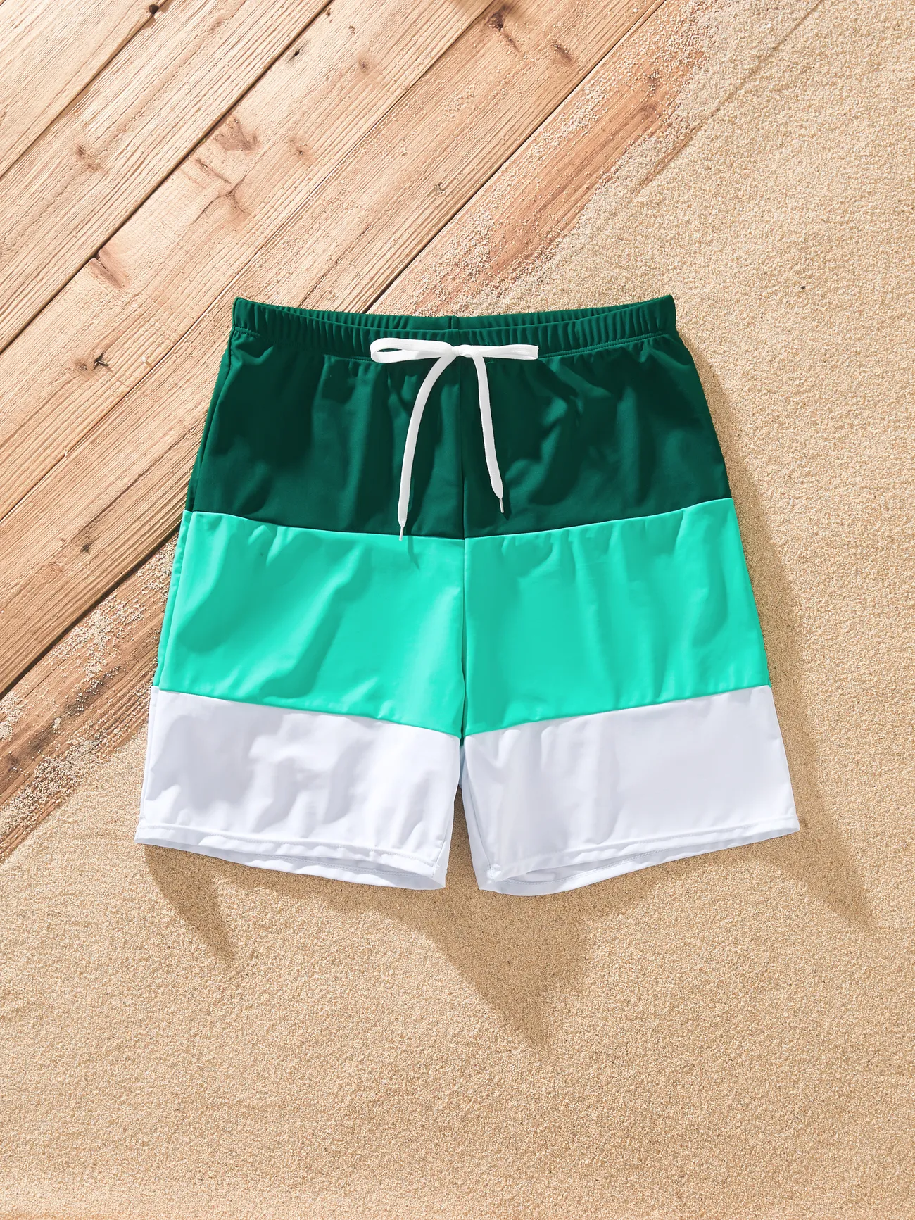Matching Family Swimsuits for Beach Green Colorblock One-Piece Swimwear or Swim Trunks Summer Vacation Outfits
Matching Family Swimsuits for Beach Green Colorblock One-Piece Swimwear or Swim Trunks Summer Vacation Outfits
