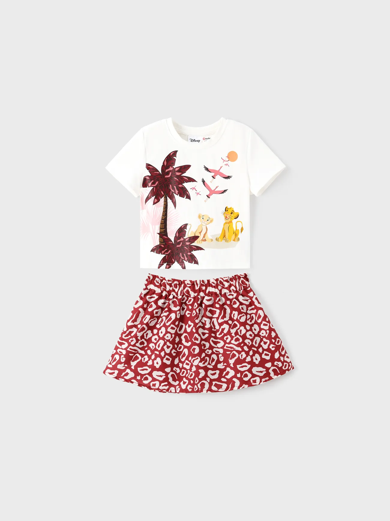 Disney Lion King Family Matching Animal Palm Tree Print Ruffled Camisole Dress /Top/Jumpsuit
Disney Lion King Family Matching Animal Palm Tree Print Ruffled Camisole Dress /Top/Jumpsuit