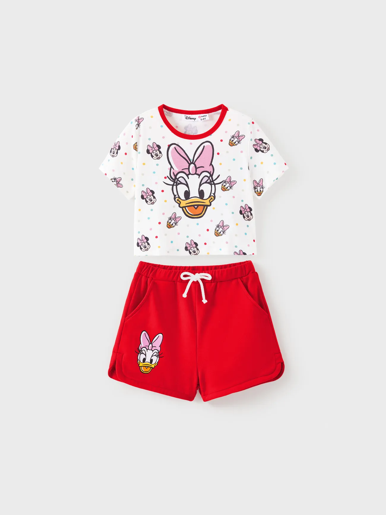 Disney Mickey and Friends 2 pcs Toddler Girl Naia™ Character Print Rainbow Top and Shorts Sporty Set
Disney Mickey and Friends 2 pcs Toddler Girl Naia™ Character Print Rainbow Top and Shorts Sporty Set