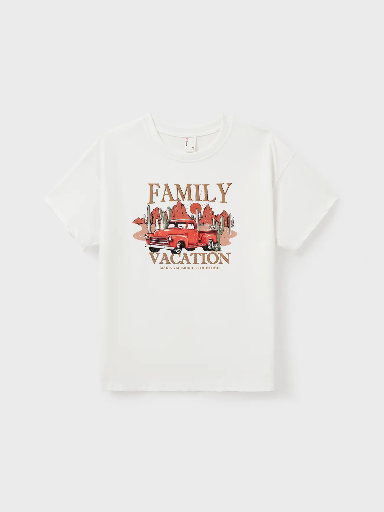 Matching Family Vacation T-Shirts Retro Truck Desert Graphic Cotton Travel Tee Summer Road Trip Outfits for Family Photos
Matching Family Vacation T-Shirts Retro Truck Desert Graphic Cotton Travel Tee Summer Road Trip Outfits for Family Photos