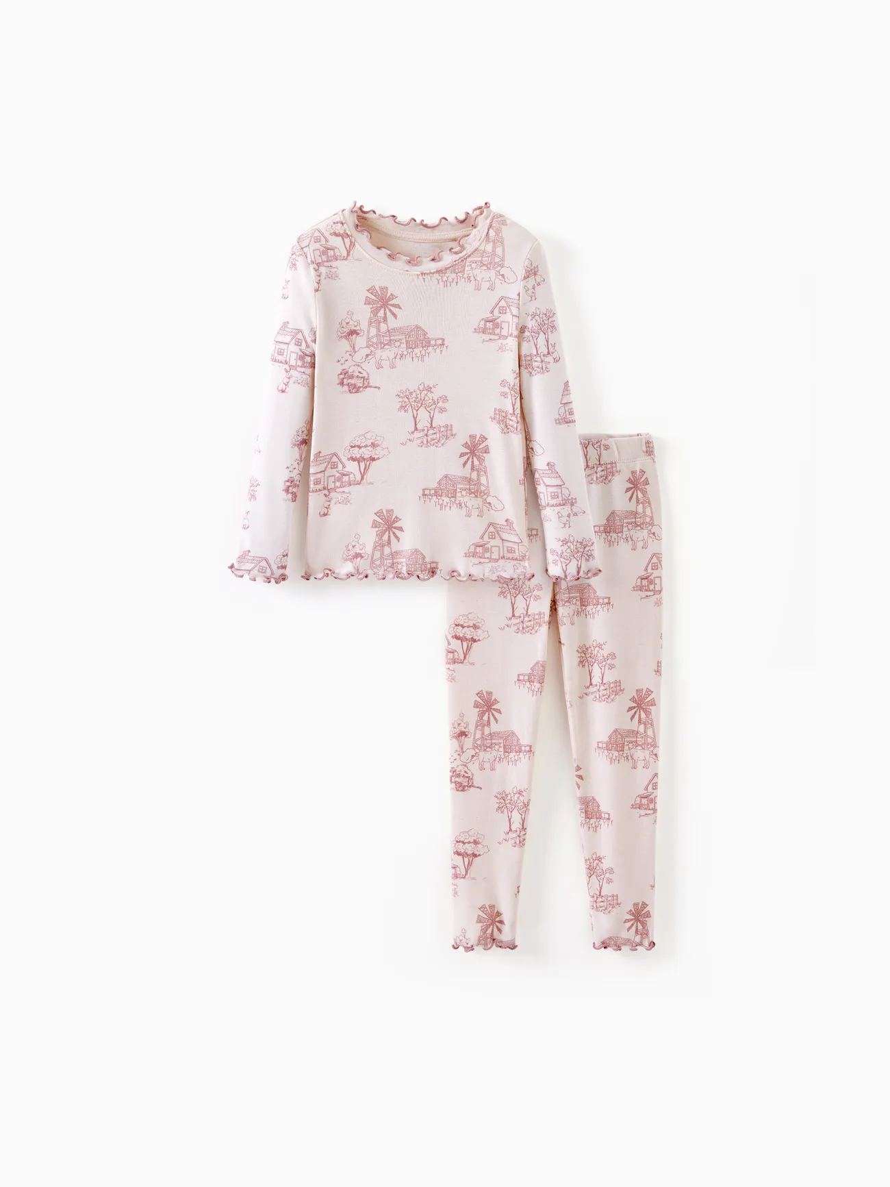 Toddler / Kids Pajamas 2-piece Pajama Set with Soft Tencel Lyocell Wool Blend (Snug-Fitting )
Toddler / Kids Pajamas 2-piece Pajama Set with Soft Tencel Lyocell Wool Blend (Snug-Fitting )