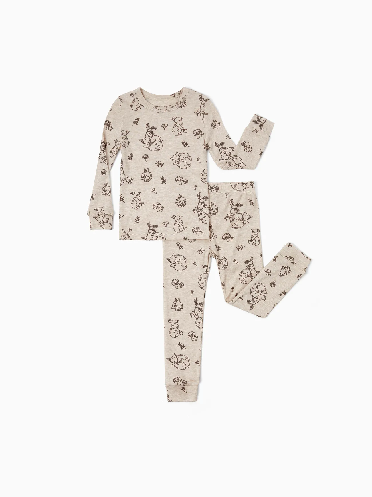 Toddler / Kids 2-piece Pajamas With Animal Print ( Snug-Fitting )
Toddler / Kids 2-piece Pajamas With Animal Print ( Snug-Fitting )