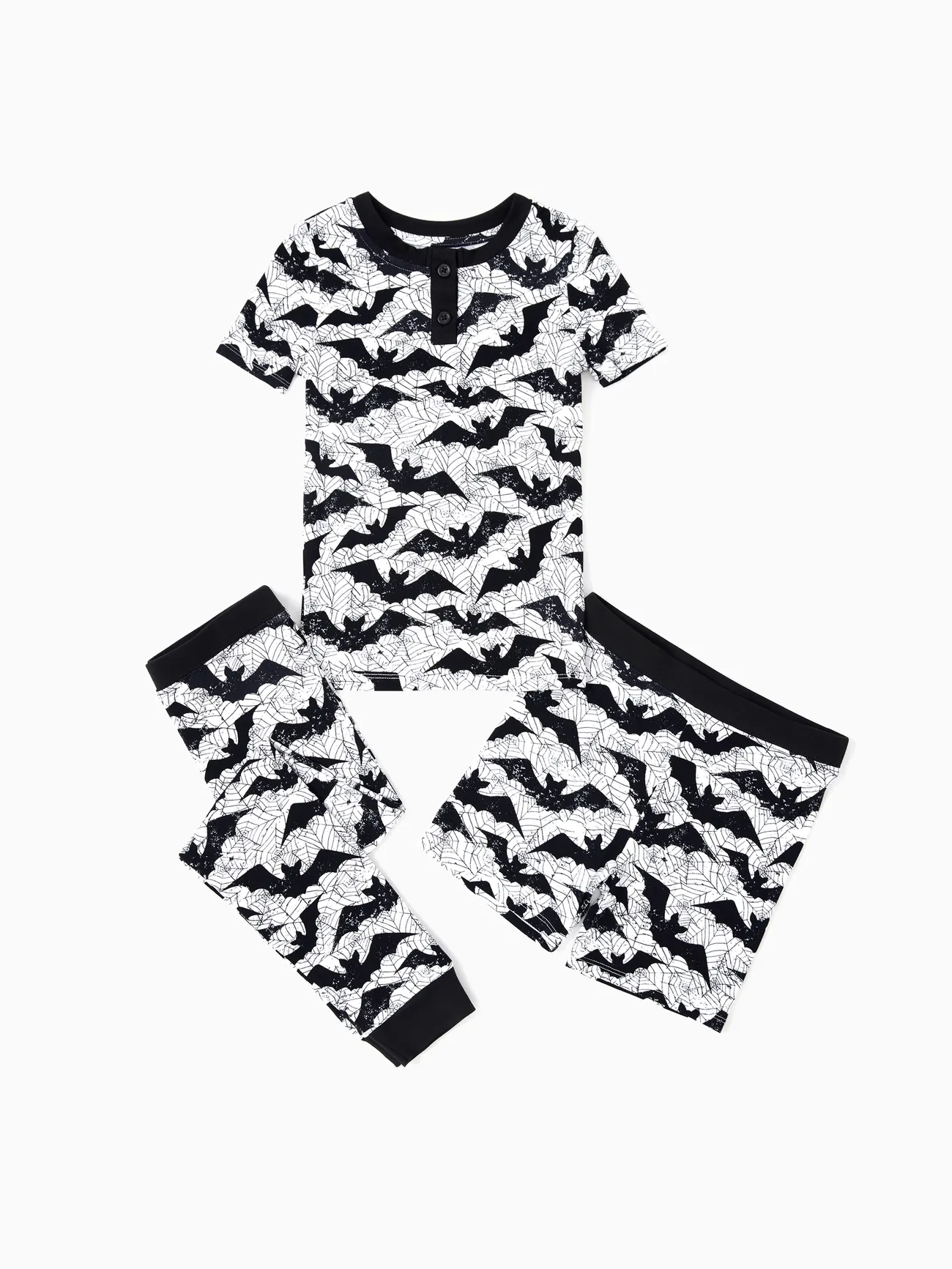 Toddler / Kids Christmas / Halloween PJS for Boys 3-Piece Bamboo Pajama Set 2-in-1 Look for 4 Seasons (Snug-Fitting)
Toddler / Kids Christmas / Halloween PJS for Boys 3-Piece Bamboo Pajama Set 2-in-1 Look for 4 Seasons (Snug-Fitting)