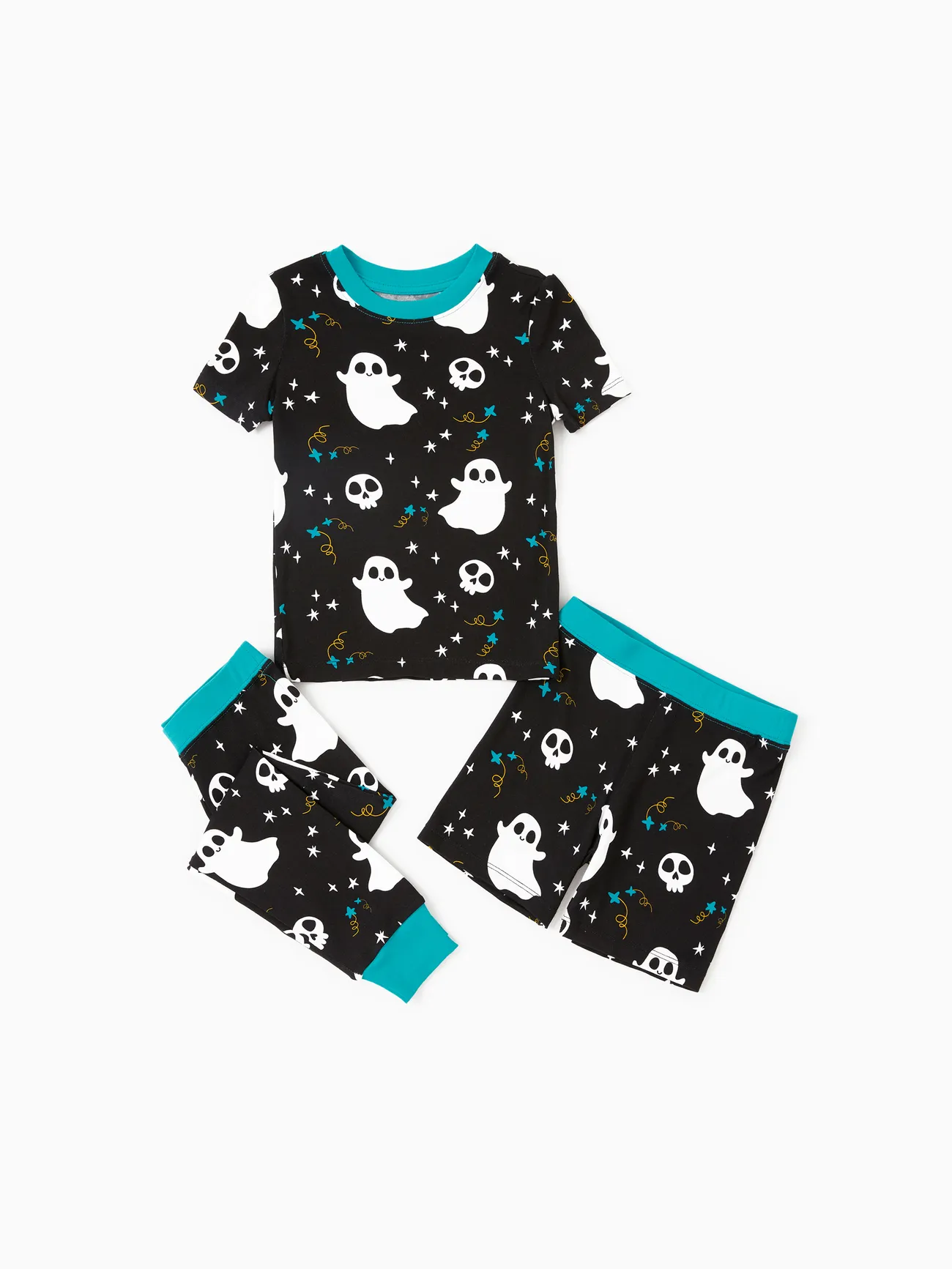 Toddler / Kids Christmas / Halloween Pajamas 3-Piece Bamboo Pajama Set 2-in-1 Look for 4 Seasons (Snug-Fitting)
Toddler / Kids Christmas / Halloween Pajamas 3-Piece Bamboo Pajama Set 2-in-1 Look for 4 Seasons (Snug-Fitting)