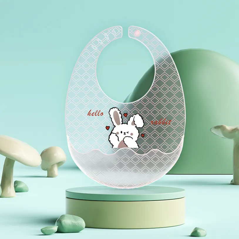 Waterproof Silicone Baby Bib - Preventing Stains and Spills during Mealtime
Waterproof Silicone Baby Bib - Preventing Stains and Spills during Mealtime