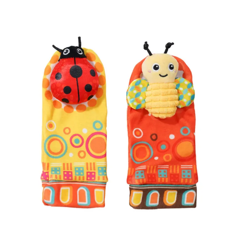 Baby Rattle Toy Wristband/Ankle Socks with Decorative Watch Strap Design
Baby Rattle Toy Wristband/Ankle Socks with Decorative Watch Strap Design