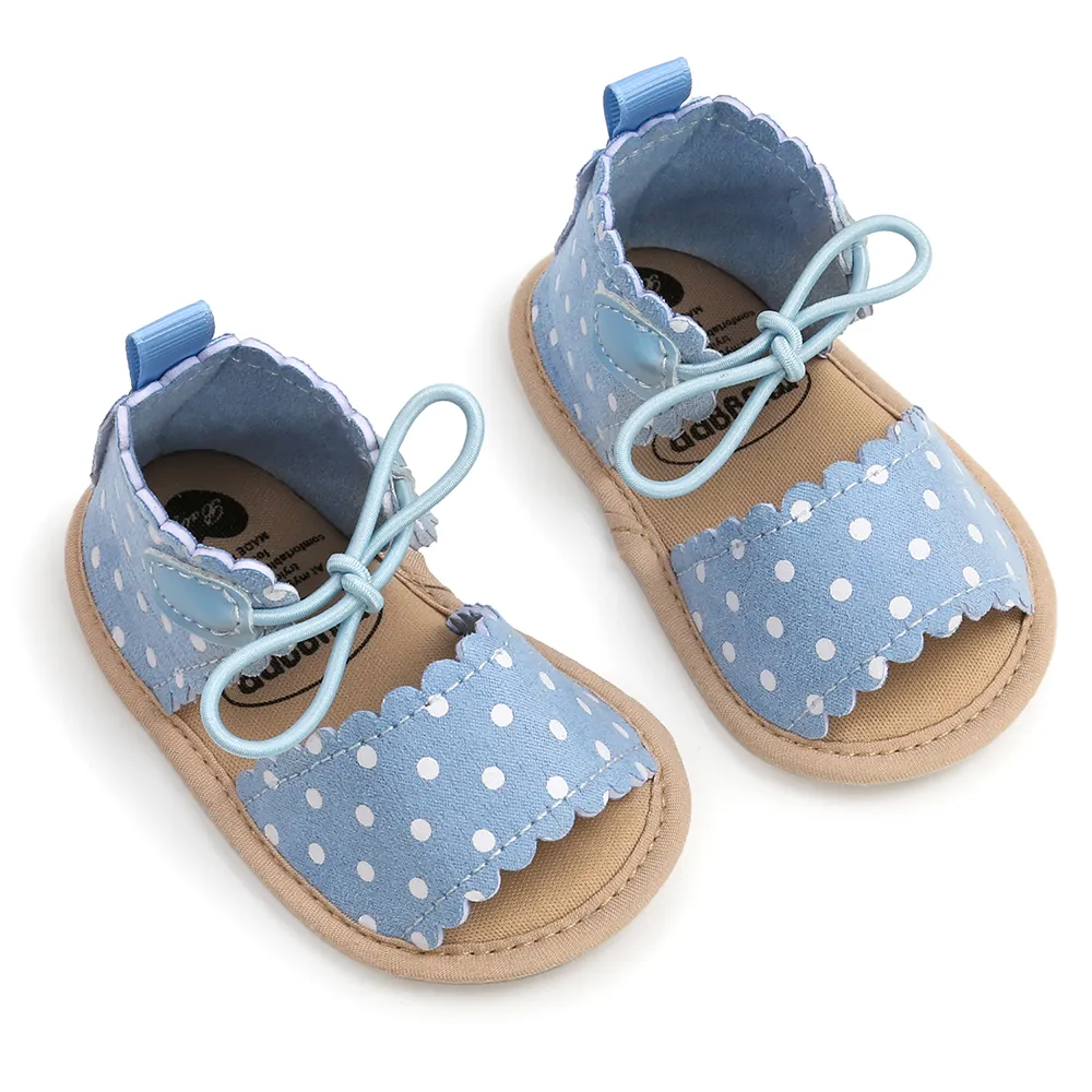Baby Girl/Boy Casual Polka Dots Sandals Prewalker Shoes 
Baby Girl/Boy Casual Polka Dots Sandals Prewalker Shoes