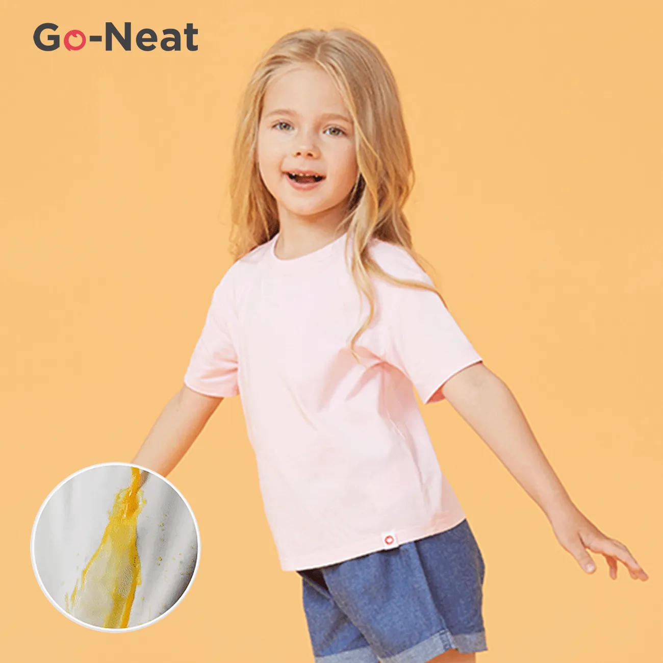 Go-Neat Water Repellent and Stain Resistant T-Shirts for Kids
Go-Neat Water Repellent and Stain Resistant T-Shirts for Kids