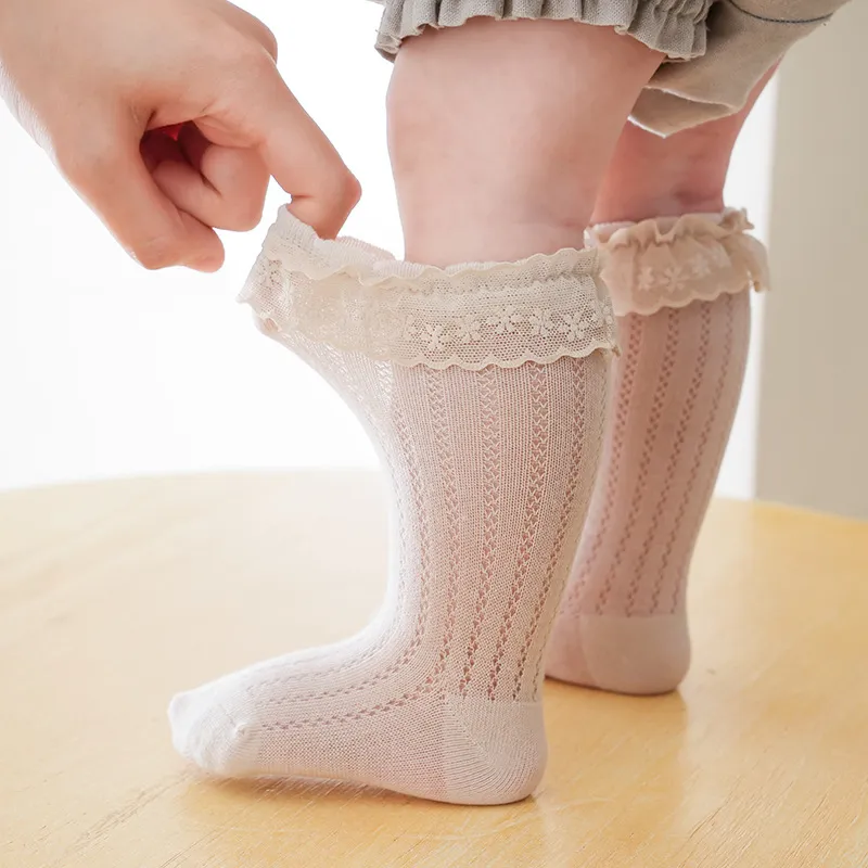 Baby/toddler Girl Summer Anti-mosquito Lace Socks
Baby/toddler Girl Summer Anti-mosquito Lace Socks