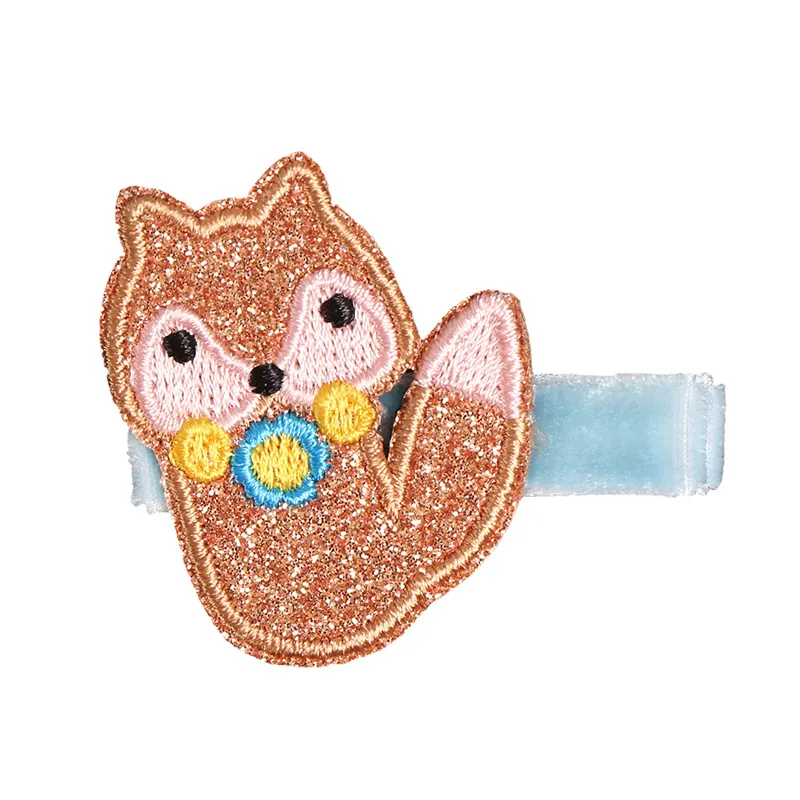 Toddler/kids Girl Childlike Embroidered Hair Clips with Cute Animal Fruit Bowknot Designs
Toddler/kids Girl Childlike Embroidered Hair Clips with Cute Animal Fruit Bowknot Designs