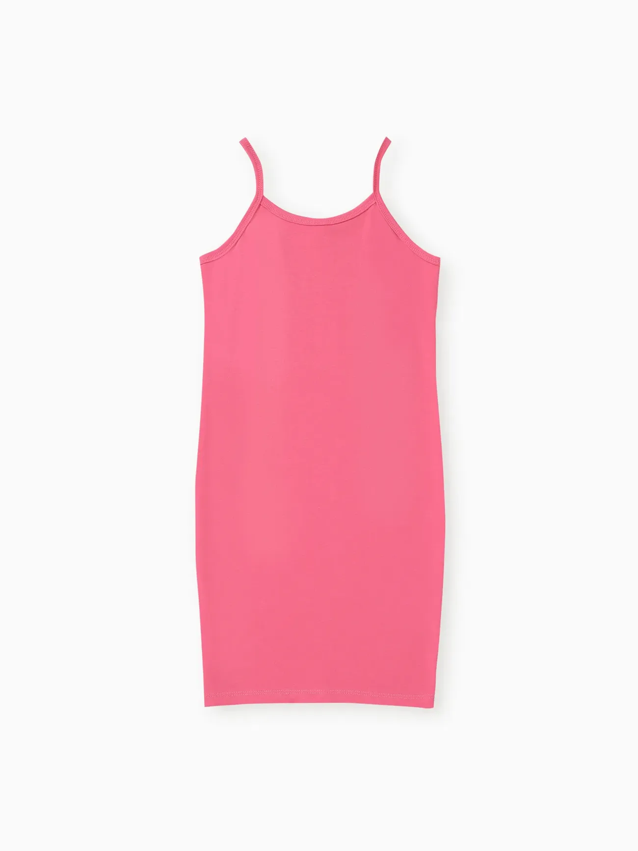 Kid Girl Solid Color Hip-covering Cami Dress
Kid Girl Solid Color Hip-covering Cami Dress