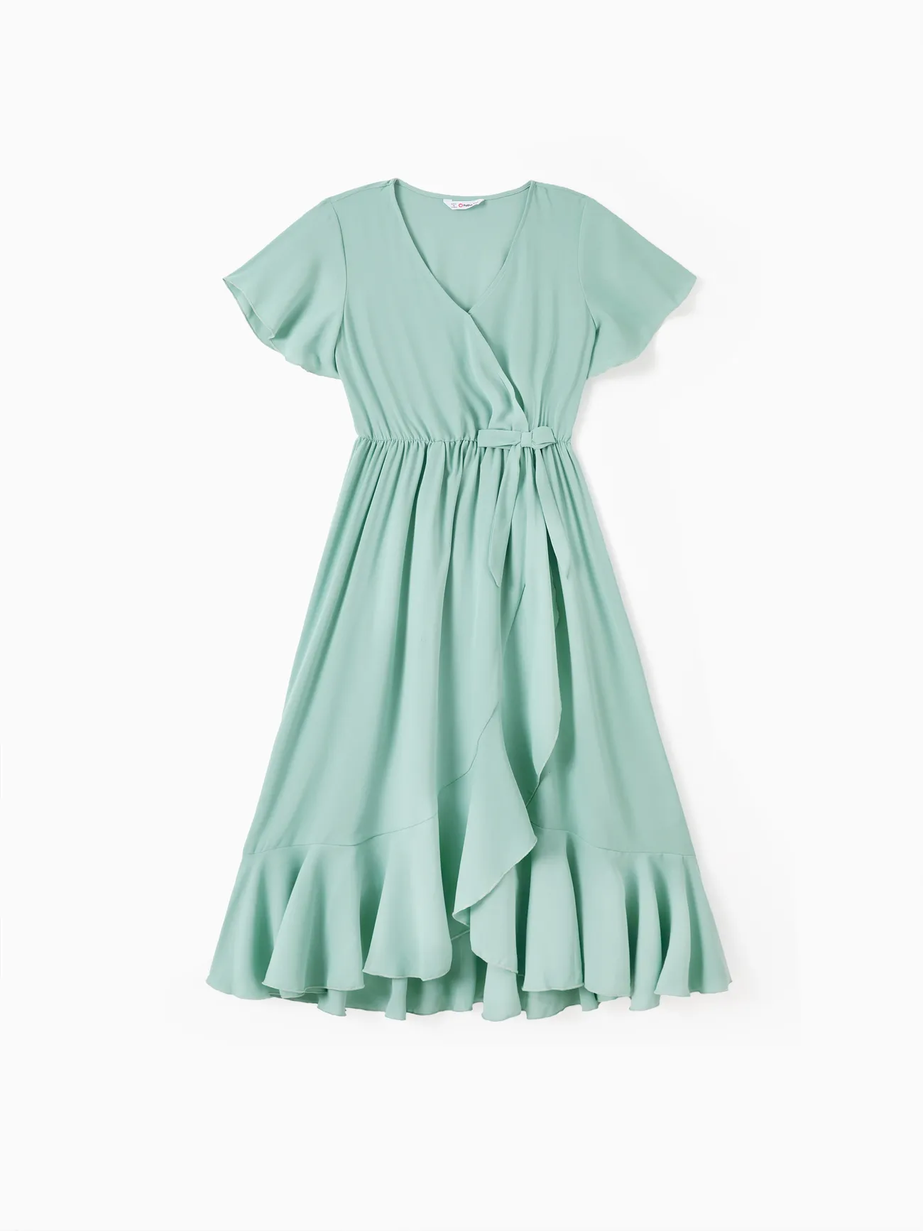 Family Matching Green Plaid Shirt or Ruffle Sleeves Bow Side Wrap Bottom Dress with Hidden Snap
Family Matching Green Plaid Shirt or Ruffle Sleeves Bow Side Wrap Bottom Dress with Hidden Snap