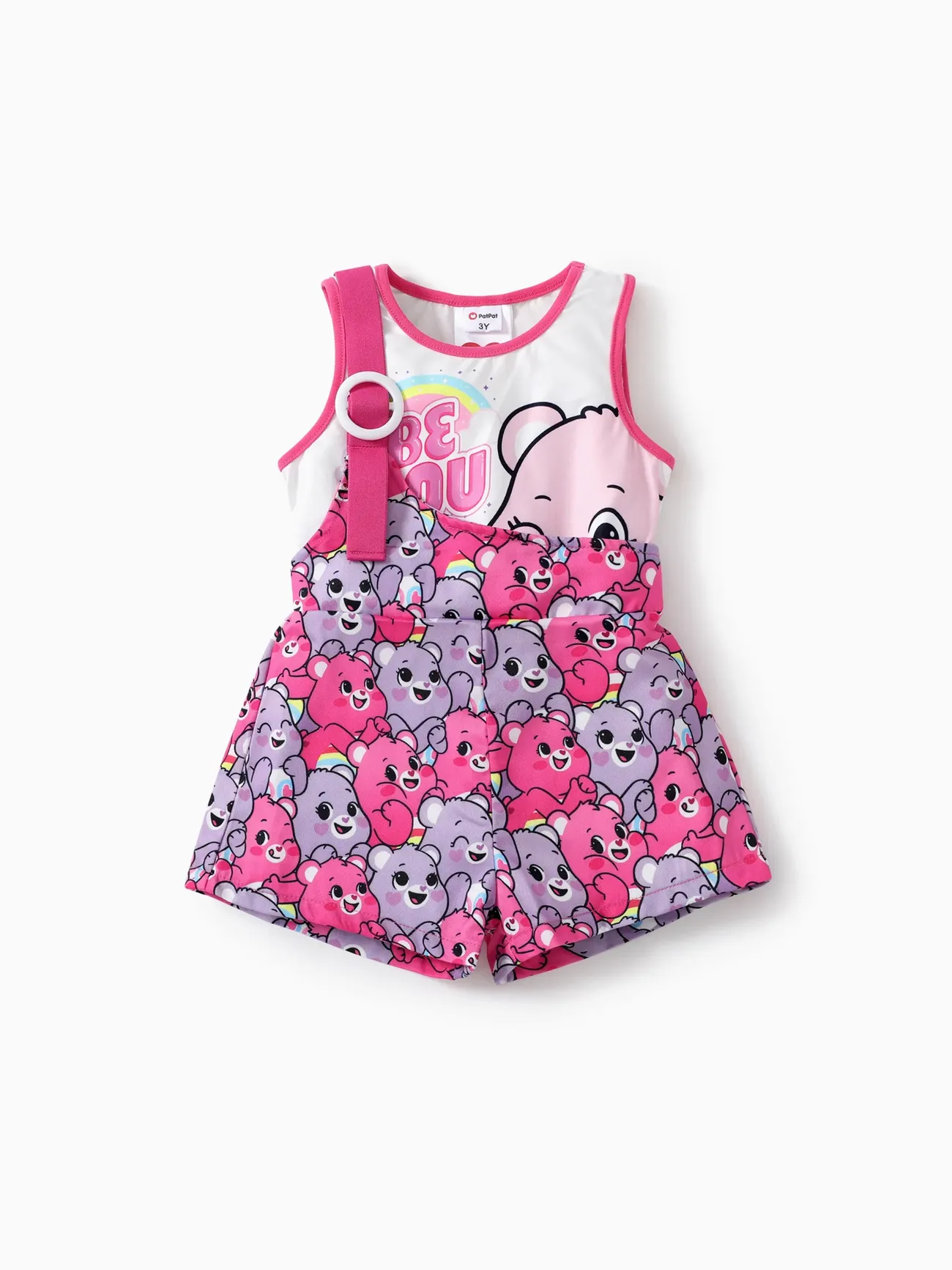 Care Bears Toddler/Kid Girls 2pcs Bear Face Rainbow Print Tank Top with Allover Print Shorts Set
Care Bears Toddler/Kid Girls 2pcs Bear Face Rainbow Print Tank Top with Allover Print Shorts Set