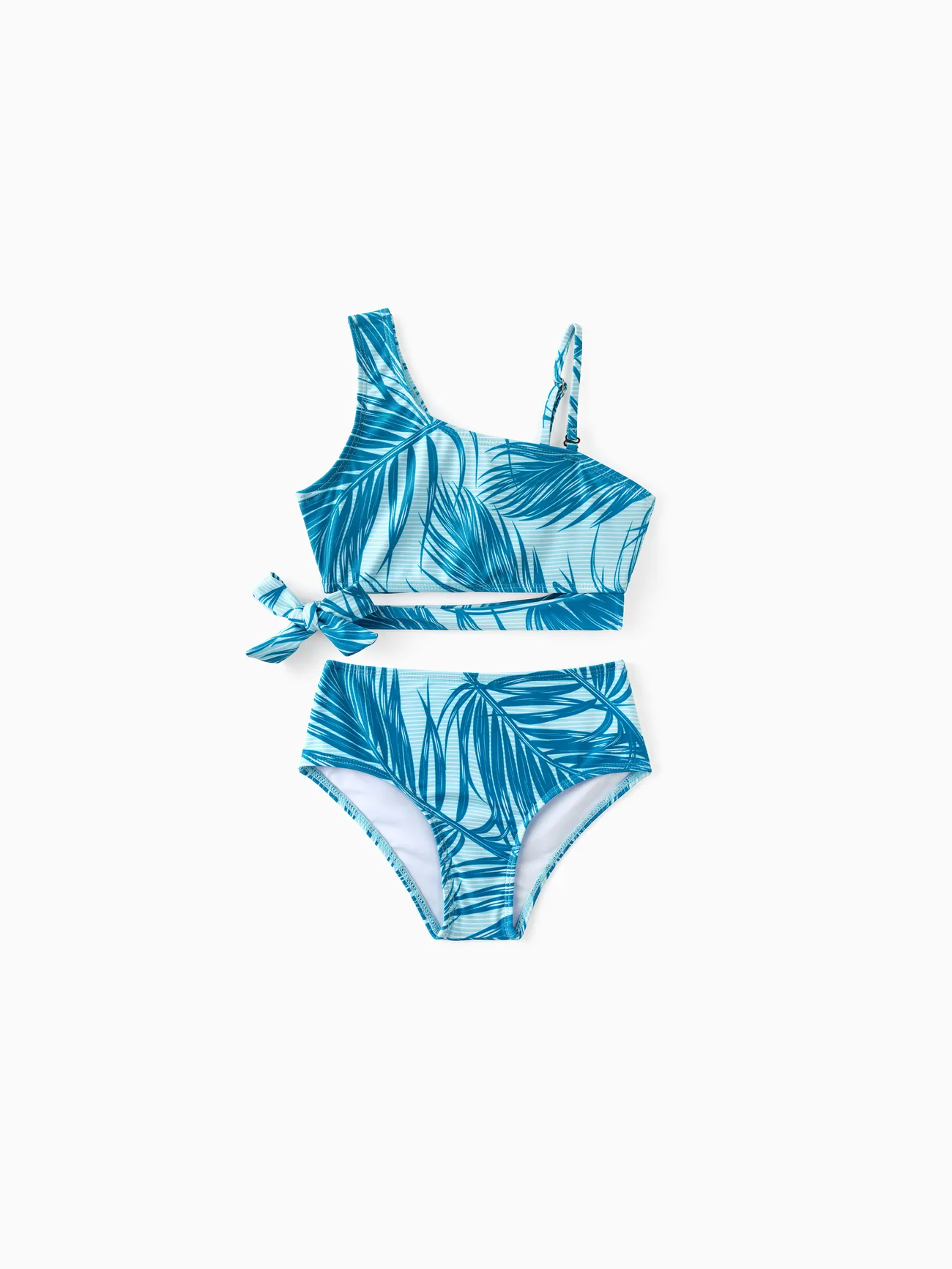 Family Matching Leaf Pattern Drawstring Swim Trunks or One-Shoulder Bikini with Removable Strap
Family Matching Leaf Pattern Drawstring Swim Trunks or One-Shoulder Bikini with Removable Strap