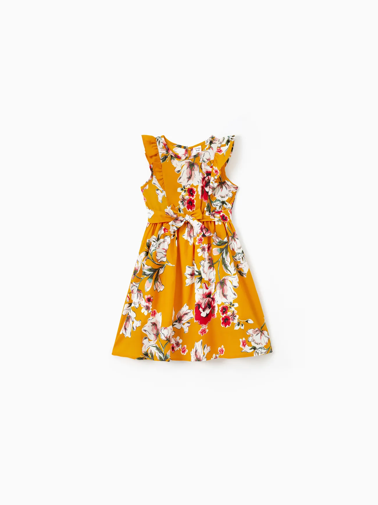 Mommy and Me Yellow Floral Tie Front Shirred Back Strap Dresses
Mommy and Me Yellow Floral Tie Front Shirred Back Strap Dresses