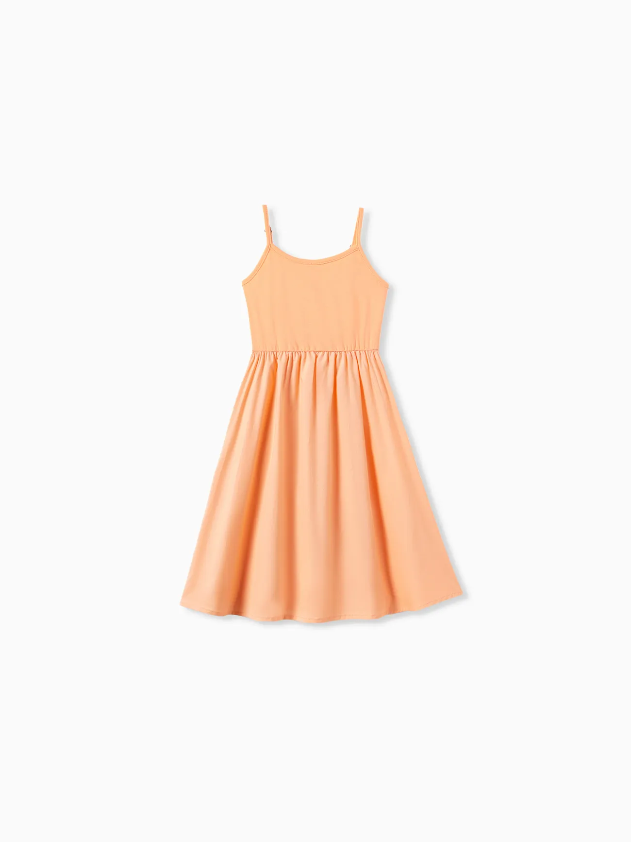 Mommy and Me Orange Cotton Sleeveless A-Line Strap Dress
Mommy and Me Orange Cotton Sleeveless A-Line Strap Dress