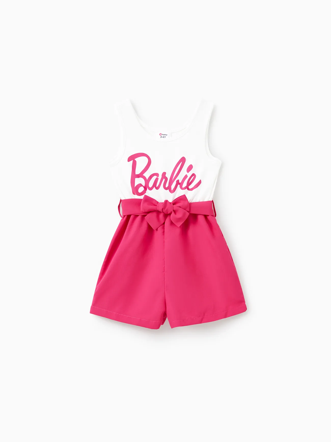 Barbie Mommy and Me Letter Print Belted Combo Tank Rompers
Barbie Mommy and Me Letter Print Belted Combo Tank Rompers