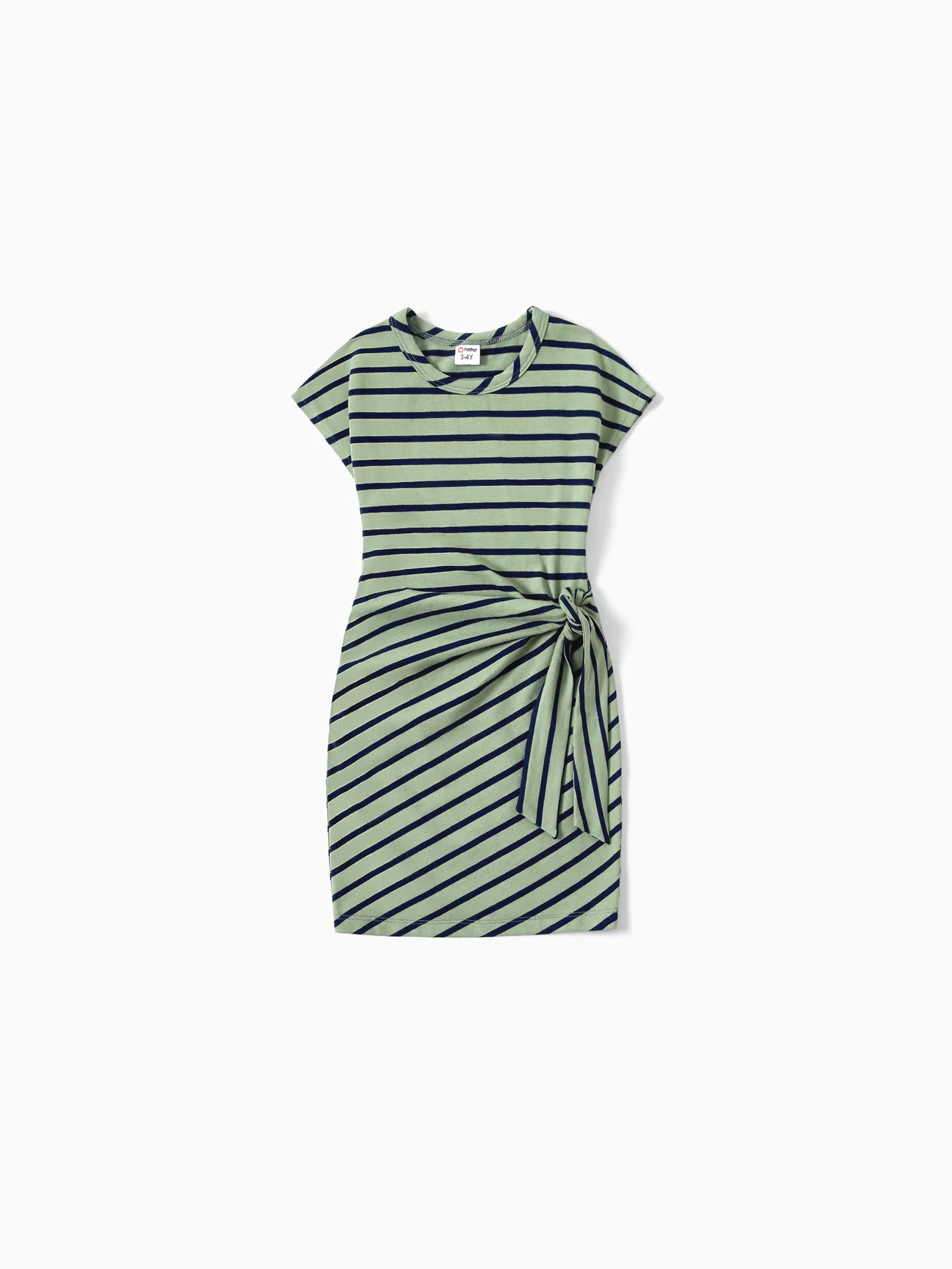 Family Matching Stripe Colorblock Tee and H-Line Side-Tie Dress Sets
Family Matching Stripe Colorblock Tee and H-Line Side-Tie Dress Sets