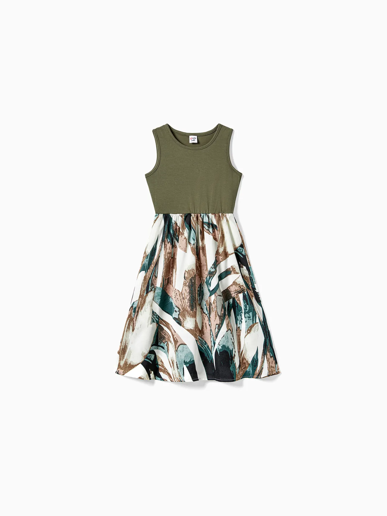 Family Matching Colorblock T-Shirt and Tank Top Spliced Floral A-Line Dress Sets
Family Matching Colorblock T-Shirt and Tank Top Spliced Floral A-Line Dress Sets