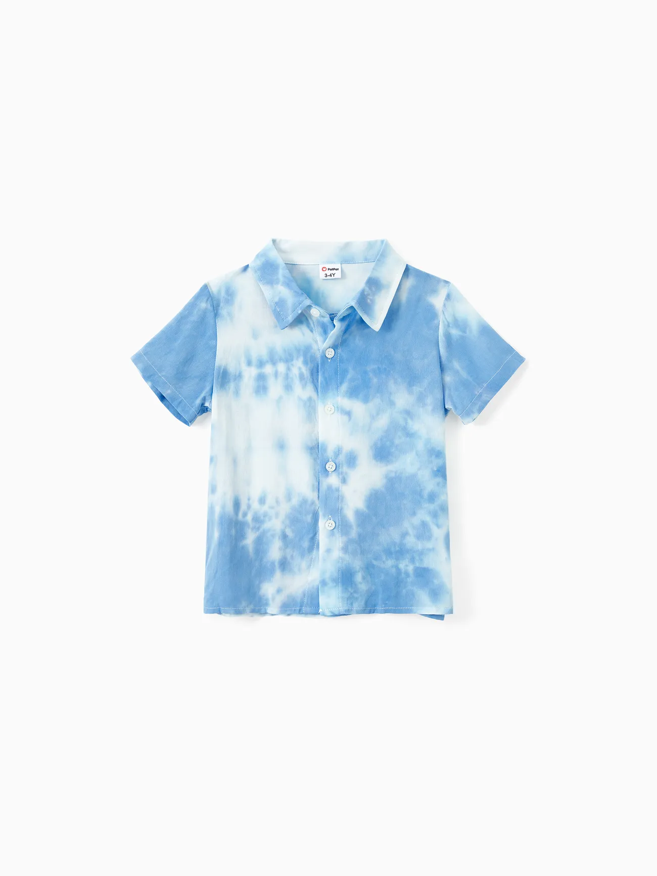 Family Matching Sets Blue Tie-Dye Print Shirt or Strapless Shirred Top Flowy Tiered Ruffle Hem Dress
Family Matching Sets Blue Tie-Dye Print Shirt or Strapless Shirred Top Flowy Tiered Ruffle Hem Dress