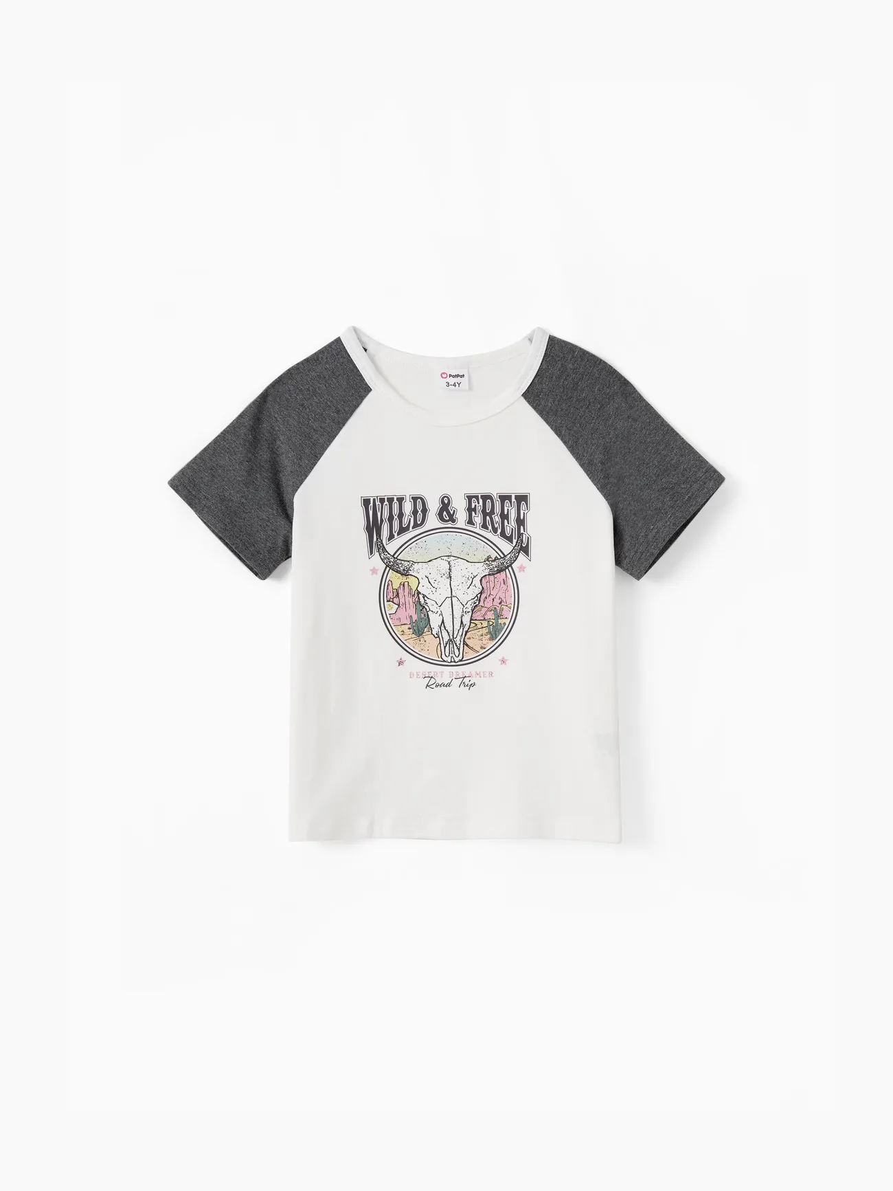 Family Matching Sets Wile and Free Theme Bull Skull Graphic Raglan Sleeves Tee or Short Sleeves Cotton Dress with Pockets
Family Matching Sets Wile and Free Theme Bull Skull Graphic Raglan Sleeves Tee or Short Sleeves Cotton Dress with Pockets