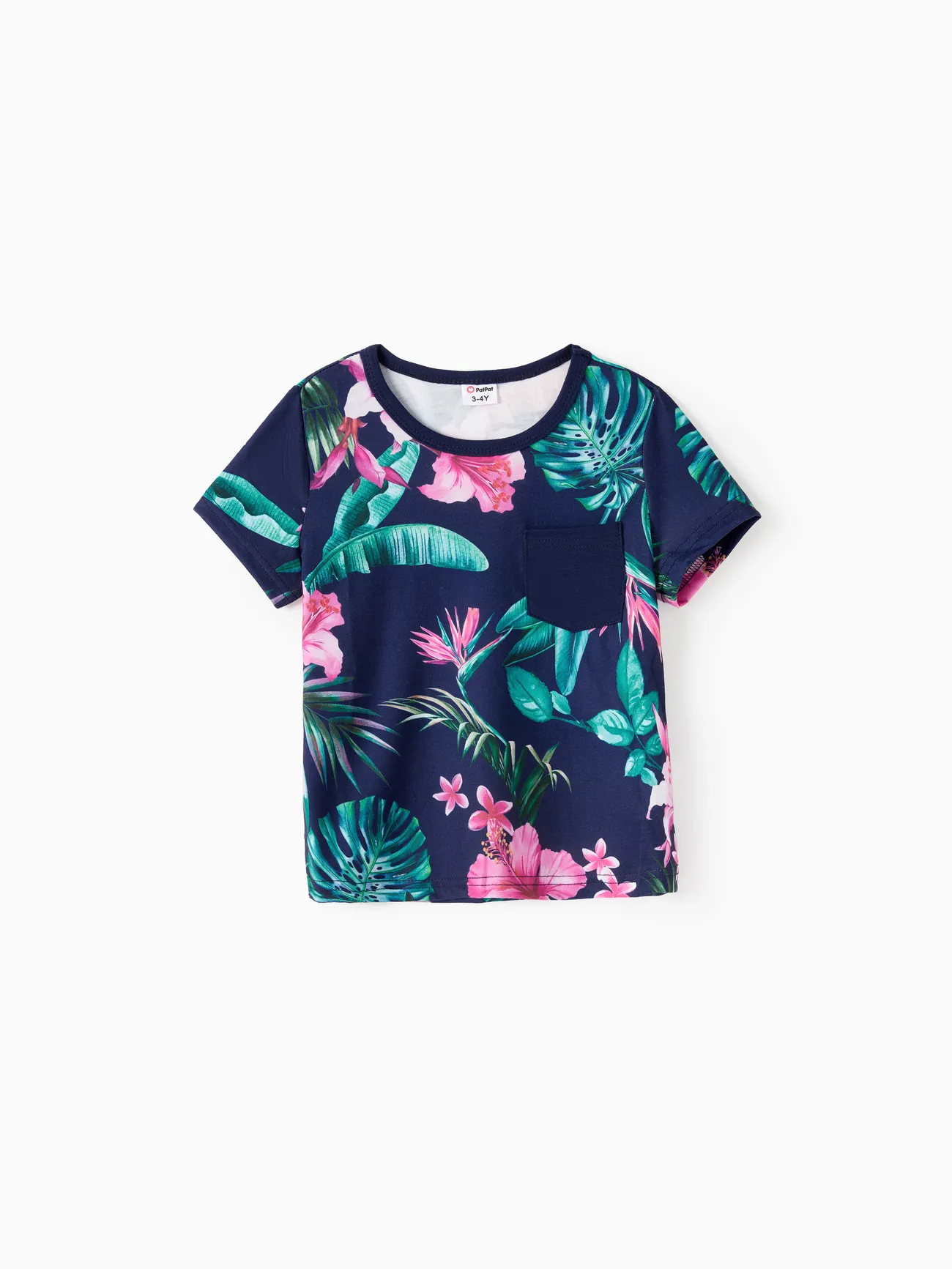 Family Matching Floral Panel Tee and Flower Pattern Ruffle Hem Strap Dress Sets
Family Matching Floral Panel Tee and Flower Pattern Ruffle Hem Strap Dress Sets